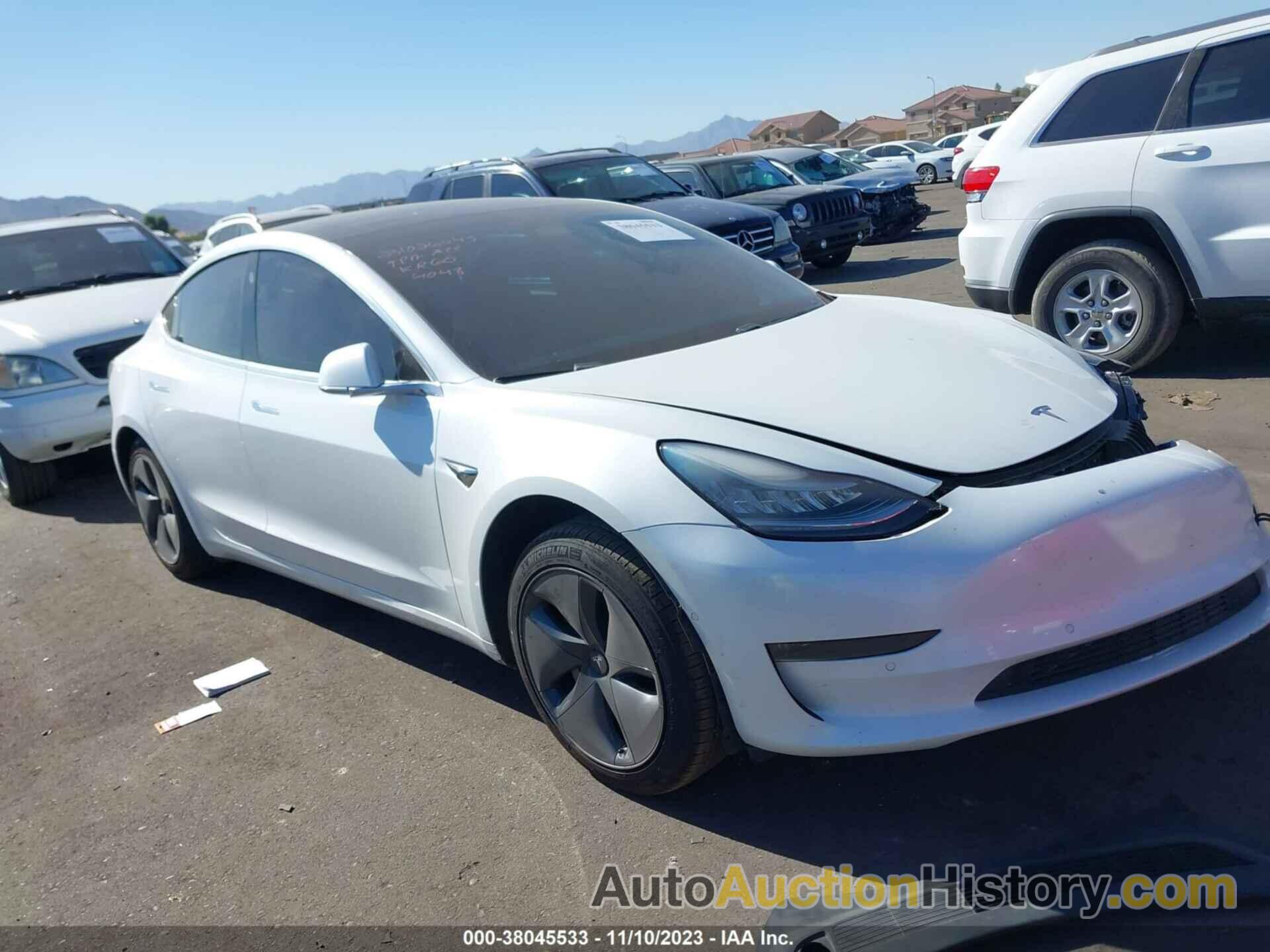 TESLA MODEL 3 MID RANGE/STANDARD RANGE/STANDARD RANGE PLUS/LONG RANGE, 5YJ3E1EA9KF484048