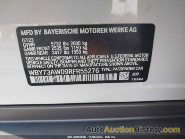 BMW I4 EDRIVE40, WBY73AW09RFR55276