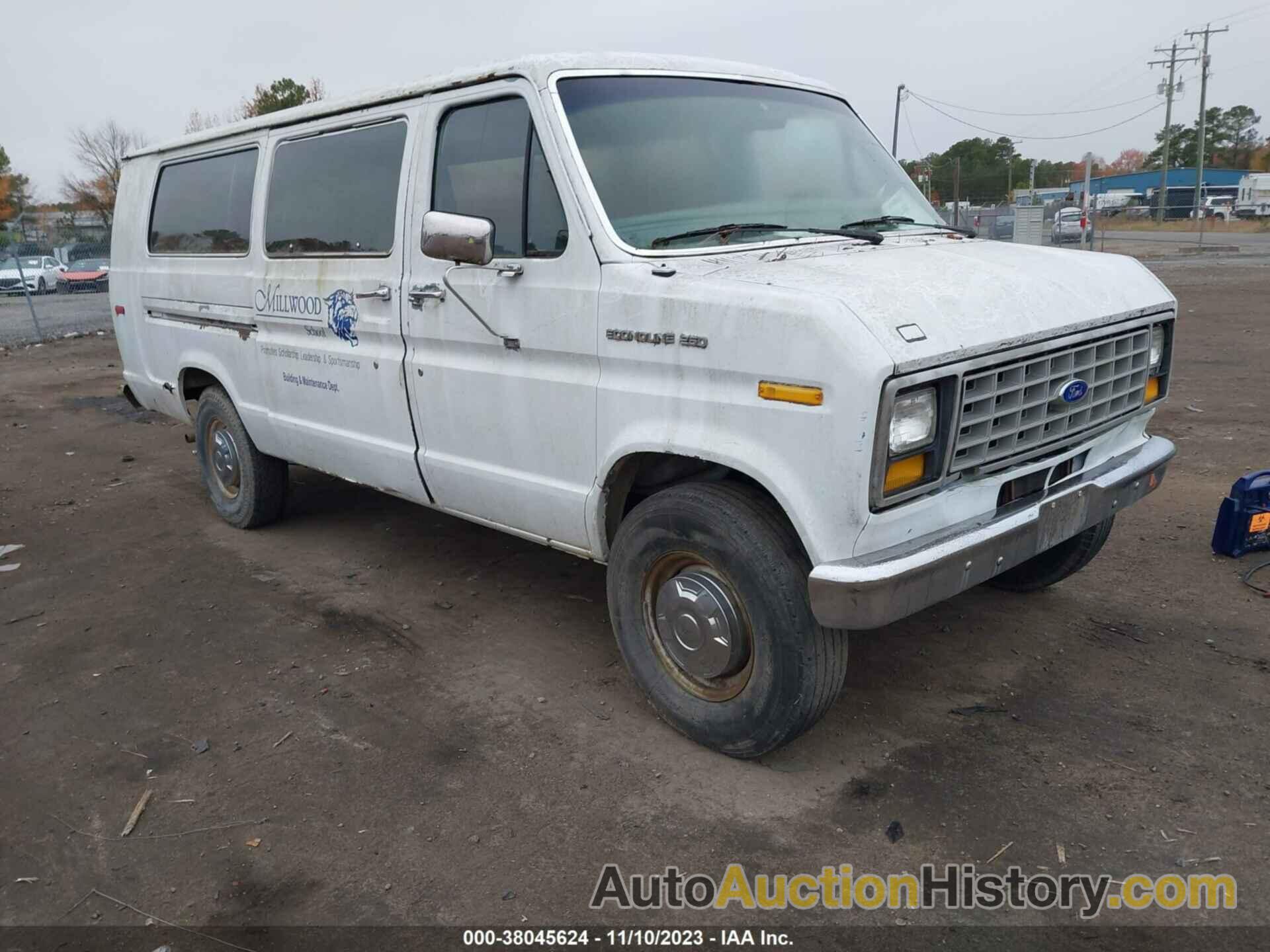 FORD ECONOLINE E250 SUPER DUTY VAN, 1FTGS24H9JHA40729