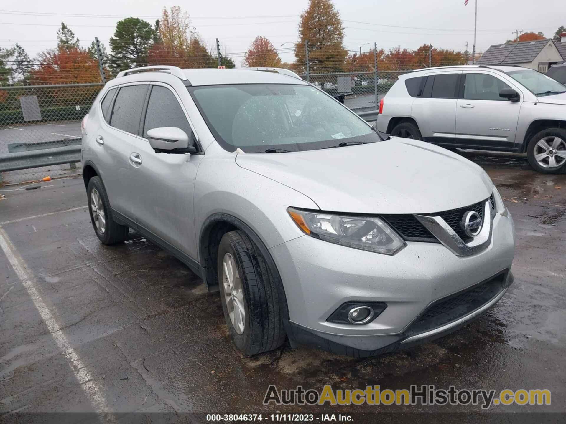 NISSAN ROGUE S/SL/SV, KNMAT2MV8GP616401