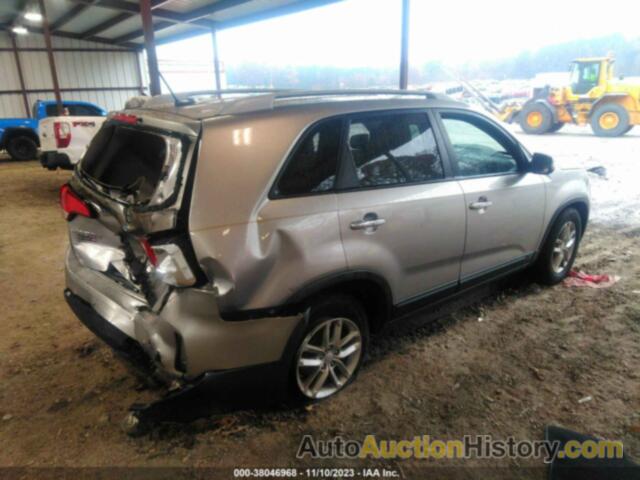 KIA SORENTO LX V6, 5XYKT4A74EG484873