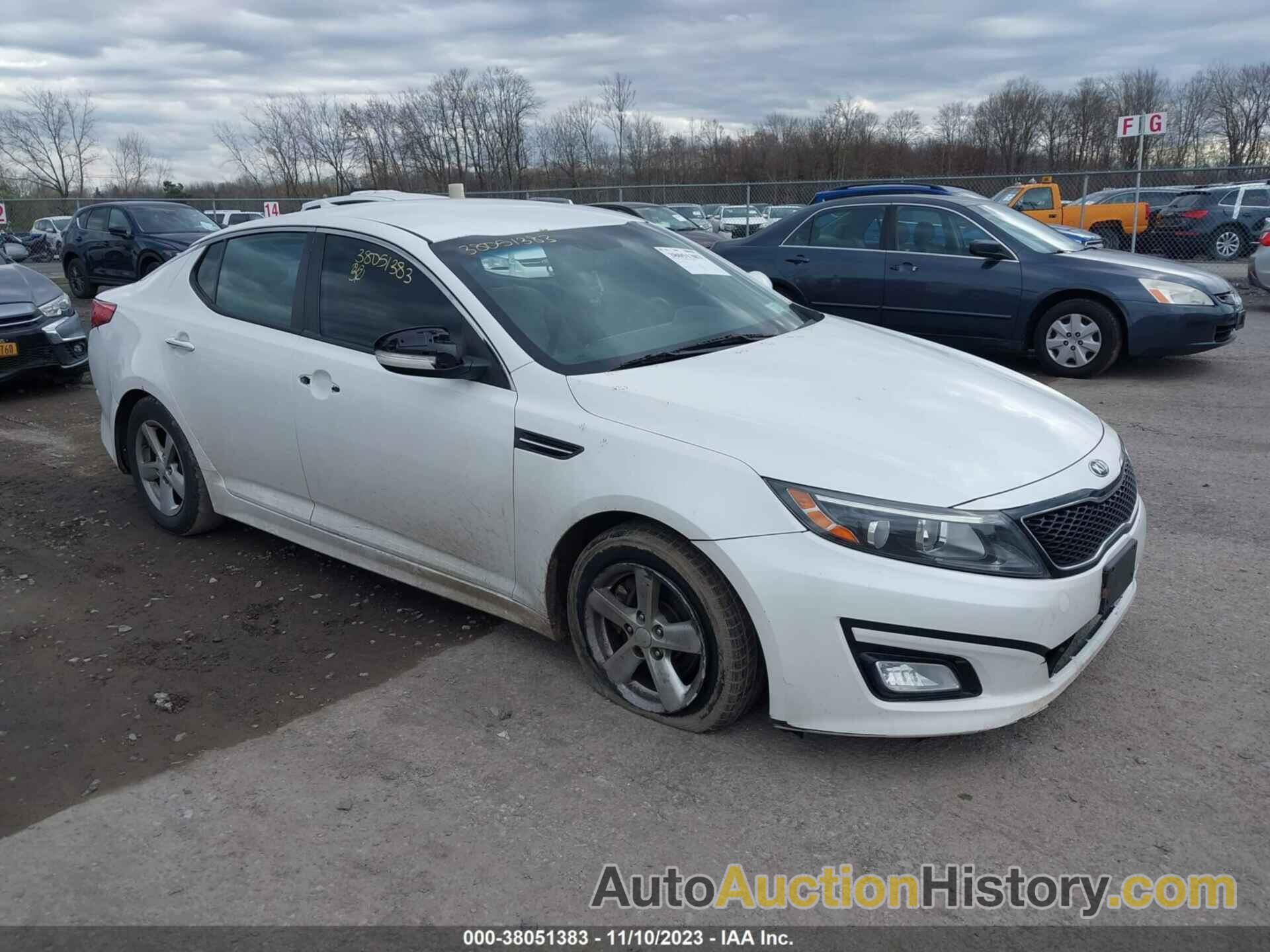 KIA OPTIMA LX, KNAGM4A77E5489445