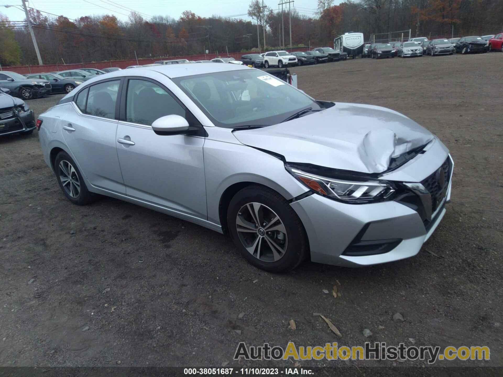 NISSAN SENTRA SV XTRONIC CVT, 3N1AB8CVXNY316834