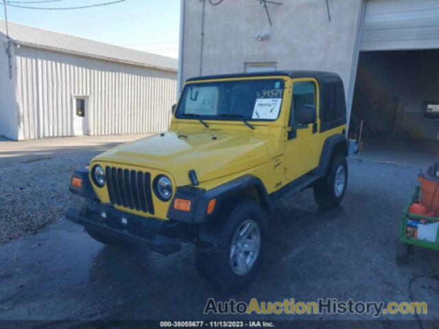 JEEP WRANGLER SPORT, 1J4FA49S01P334874