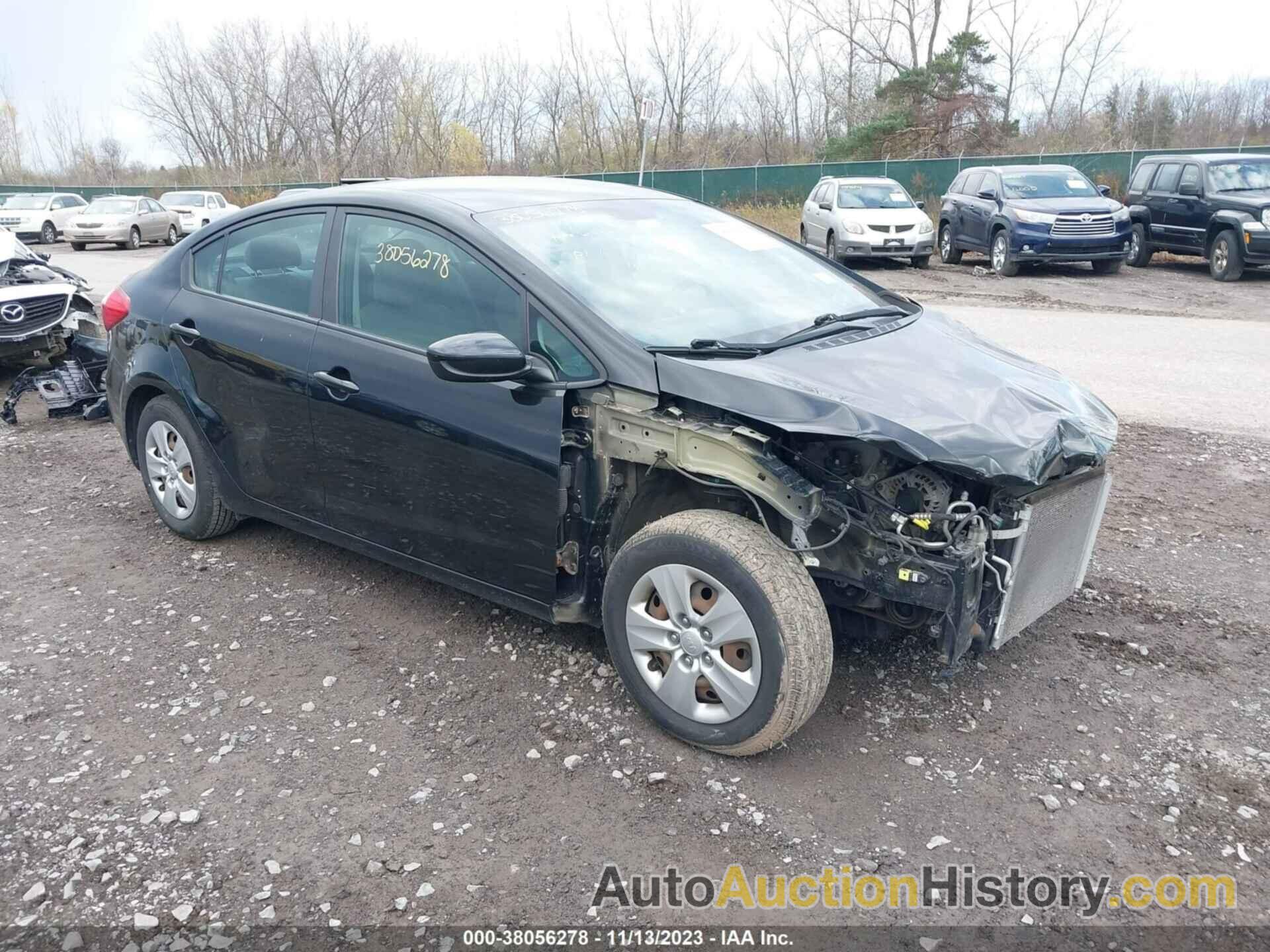 KIA FORTE LX, KNAFK4A69G5531044