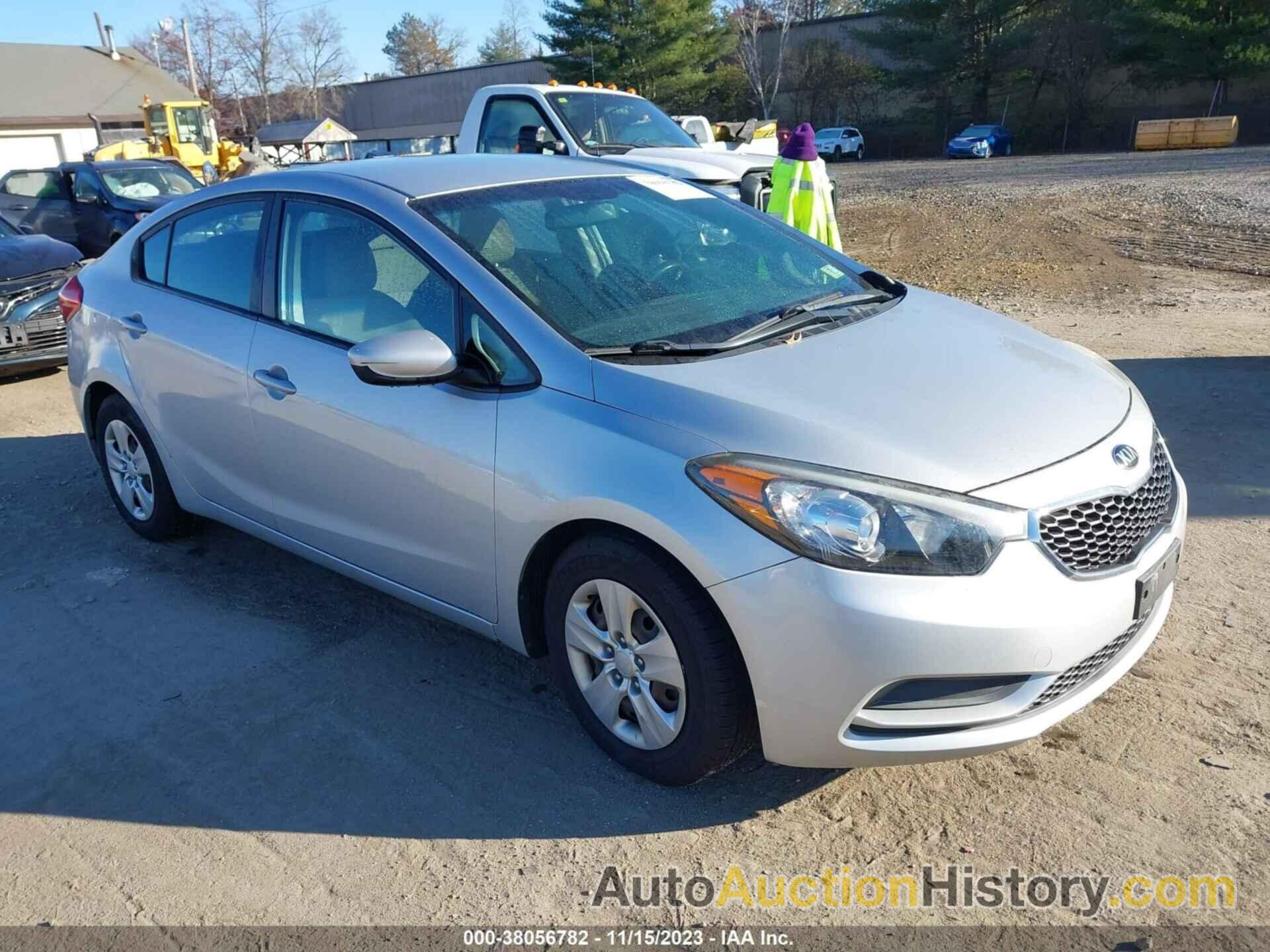 KIA FORTE LX, KNAFK4A64F5405642