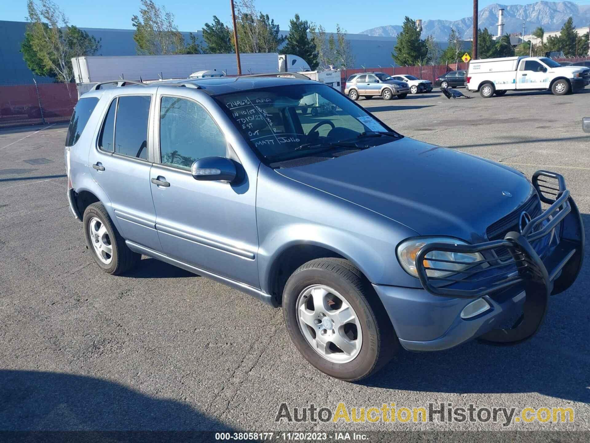 MERCEDES-BENZ ML 350, 4JGAB57E14A493289