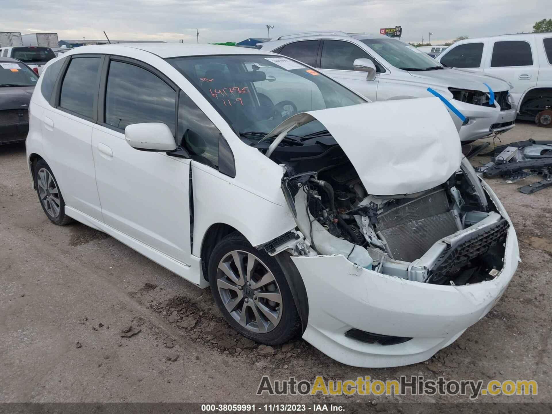 HONDA FIT SPORT, JHMGE8H66DC080379