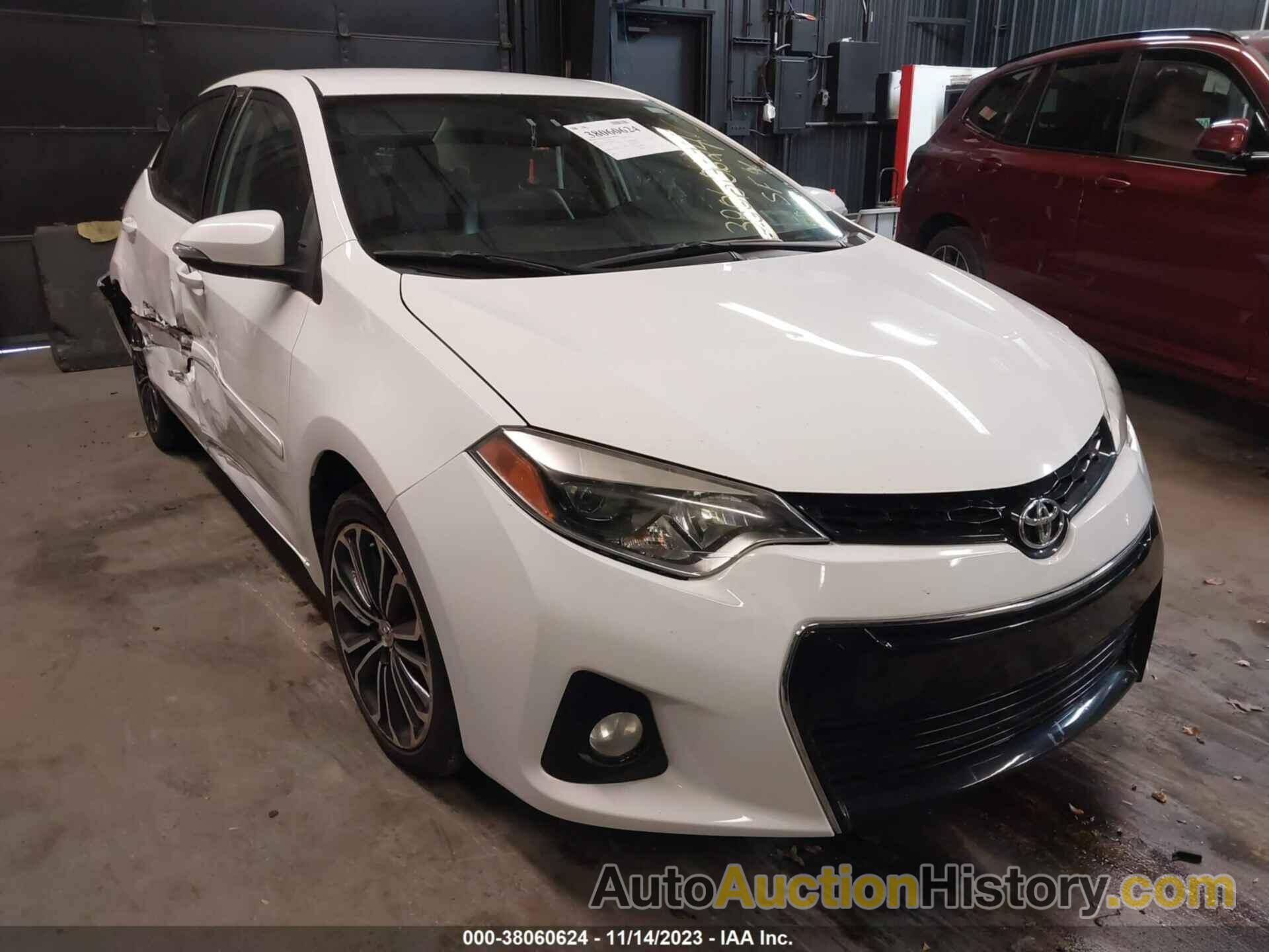 TOYOTA COROLLA S PLUS, 2T1BURHE7EC139699