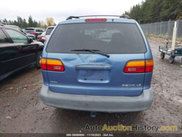 TOYOTA SIENNA LE, 4T3ZF13C3YU287553