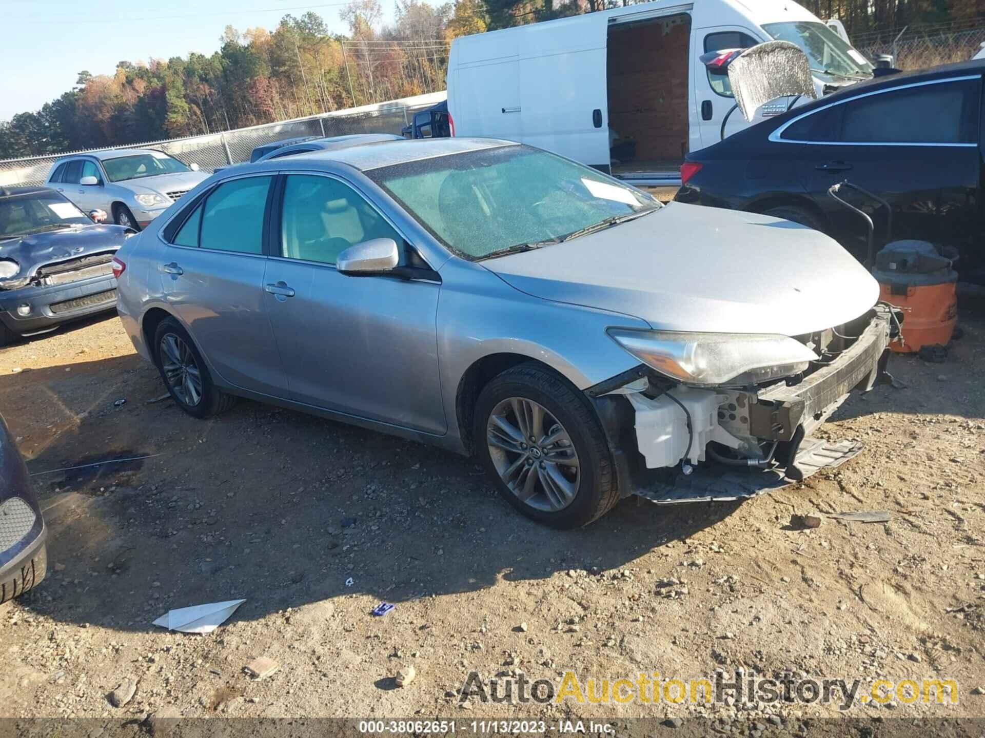 TOYOTA CAMRY LE/XLE/SE/XSE, 4T1BF1FK6HU663126