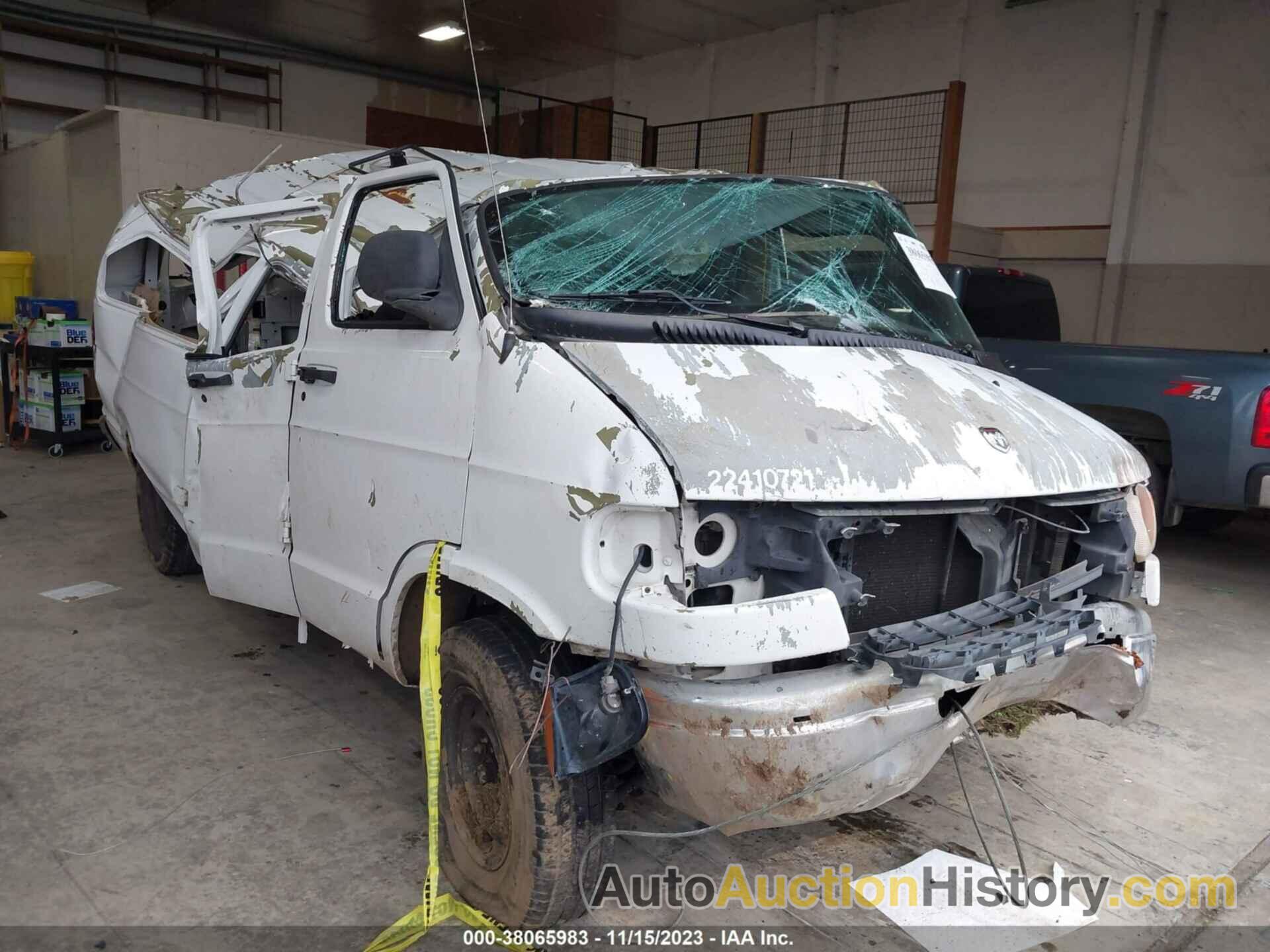 DODGE RAM VAN CONVERSION, 2B7JB21Y41K529336