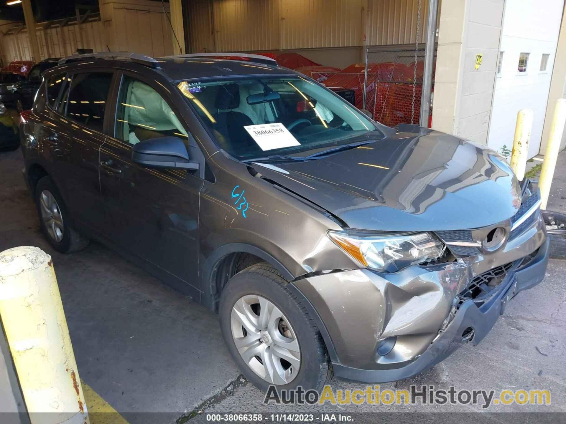 TOYOTA RAV4 LE, JTMBFREV4FD169651