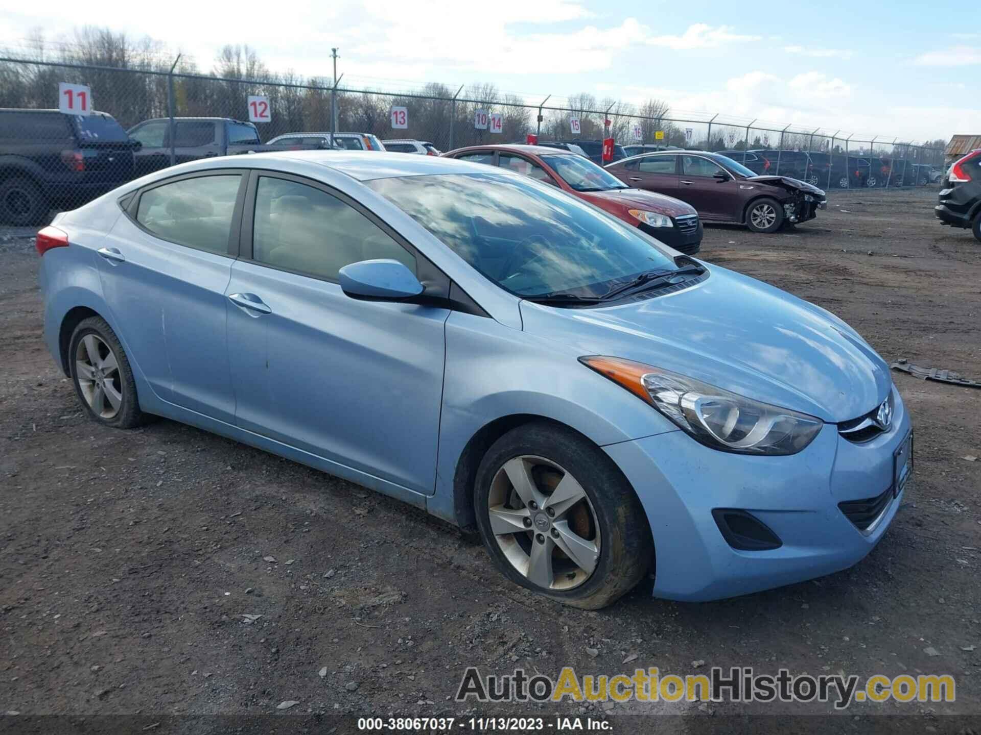 HYUNDAI ELANTRA GLS (ULSAN PLANT), KMHDH4AE8BU151171