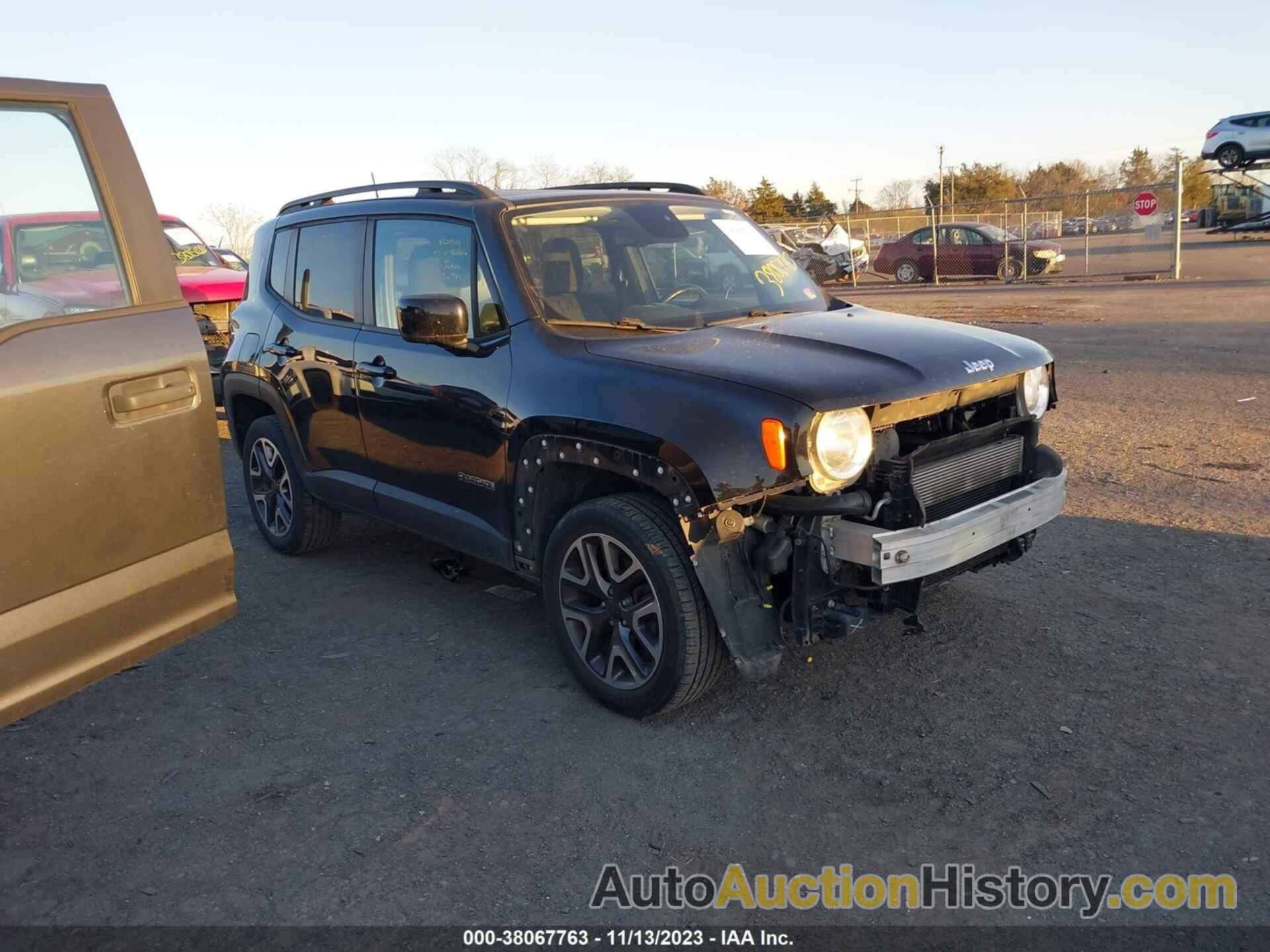 JEEP RENEGADE LATITUDE, ZACCJBBT7GPC49705