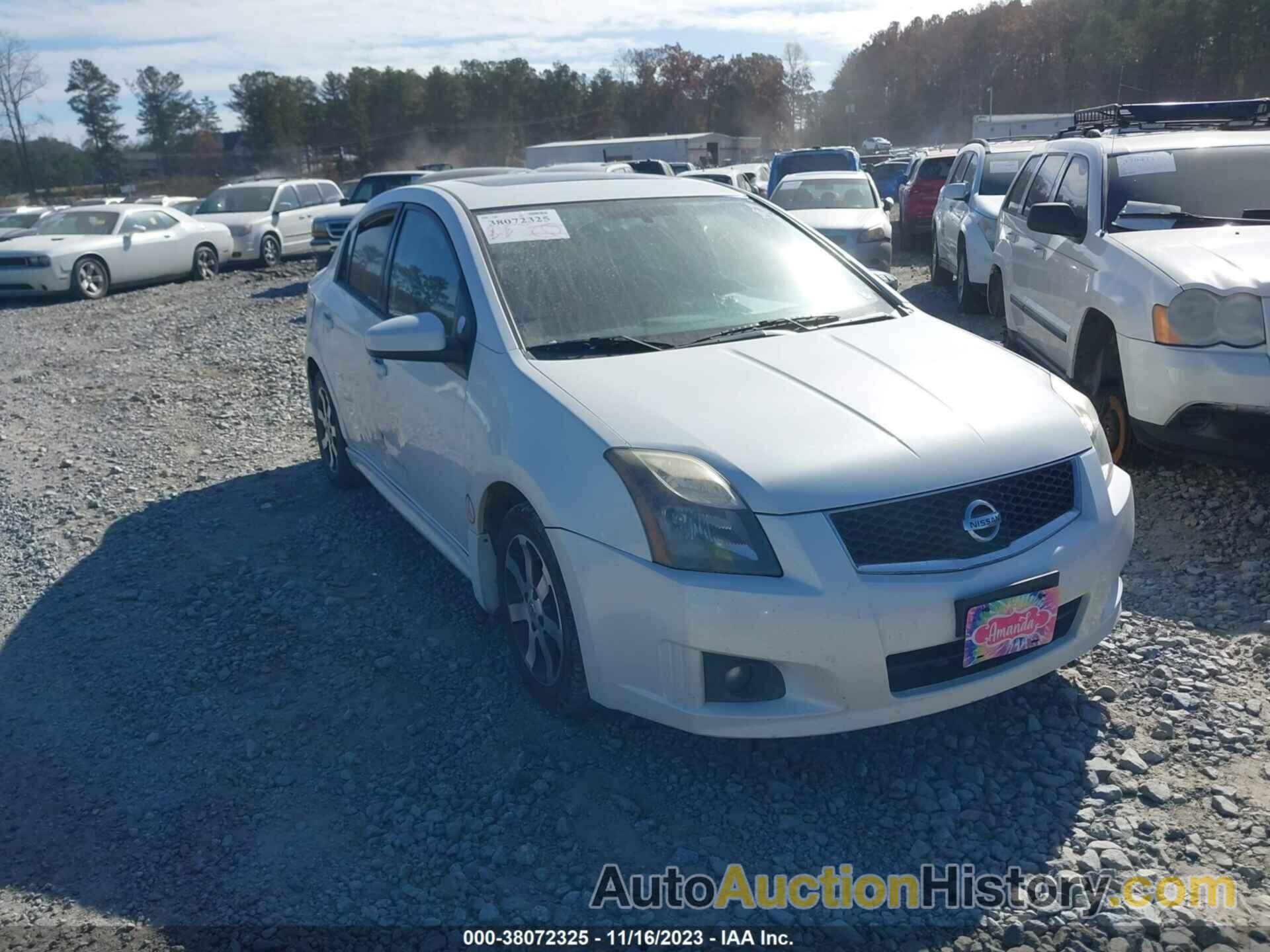 NISSAN SENTRA 2.0 SR, 3N1AB6AP3CL750497