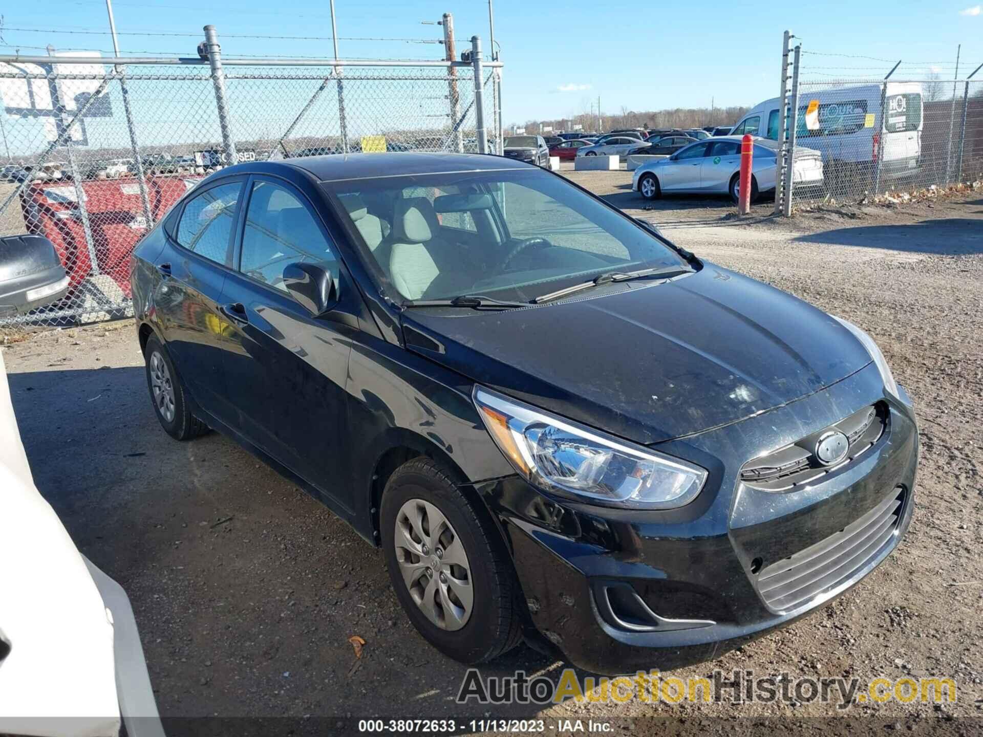 HYUNDAI ACCENT SE, KMHCT4AE4GU156899