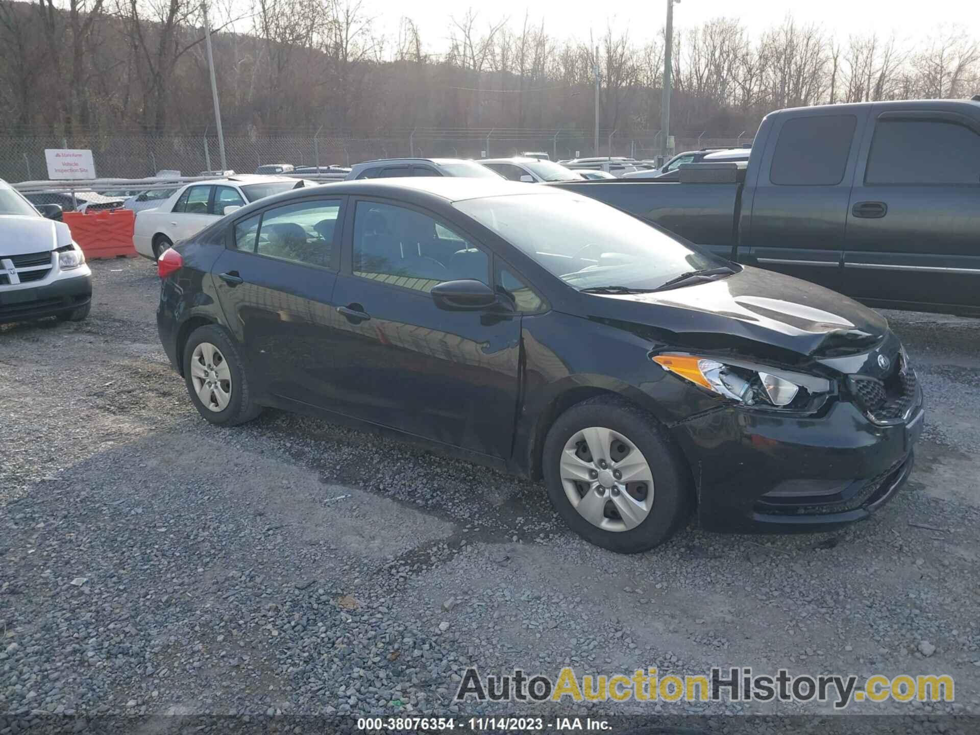 KIA FORTE LX, KNAFK4A62F5317334