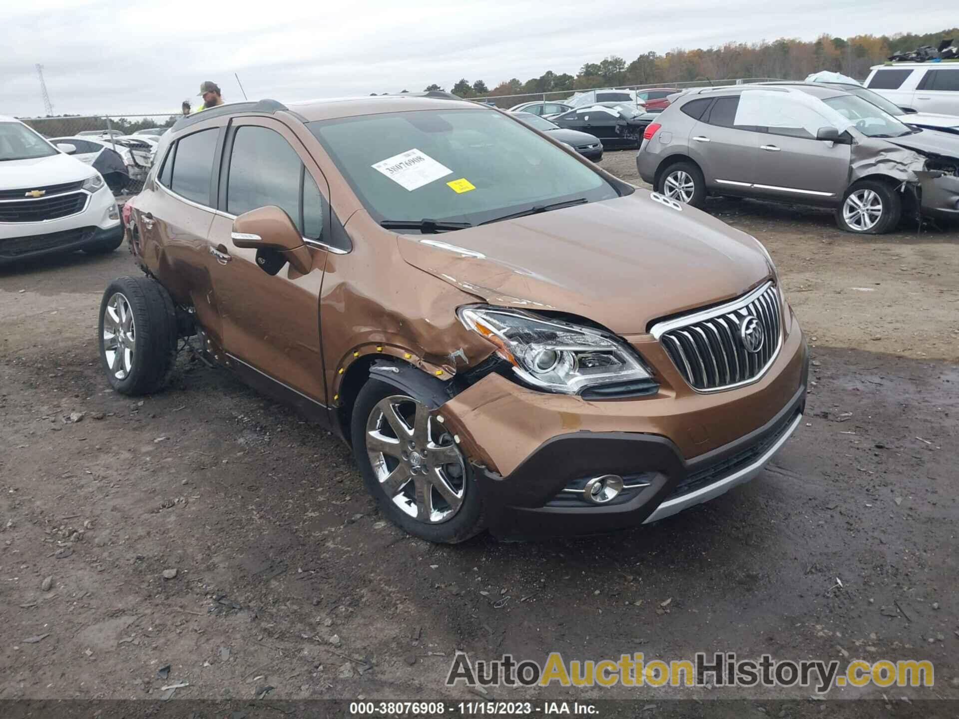 BUICK ENCORE LEATHER, KL4CJCSB4GB750357