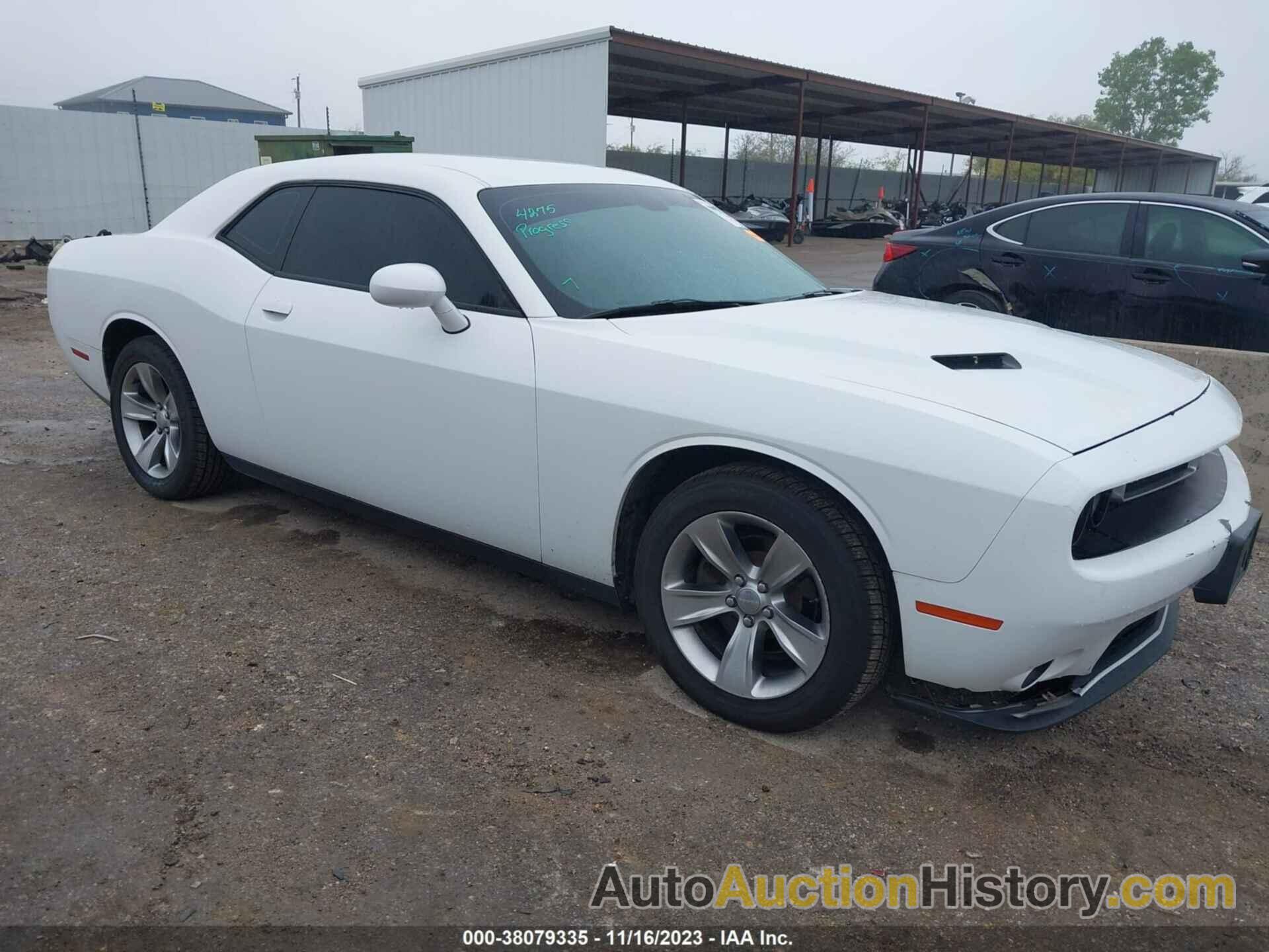 DODGE CHALLENGER SXT, 2C3CDZAG1GH337143