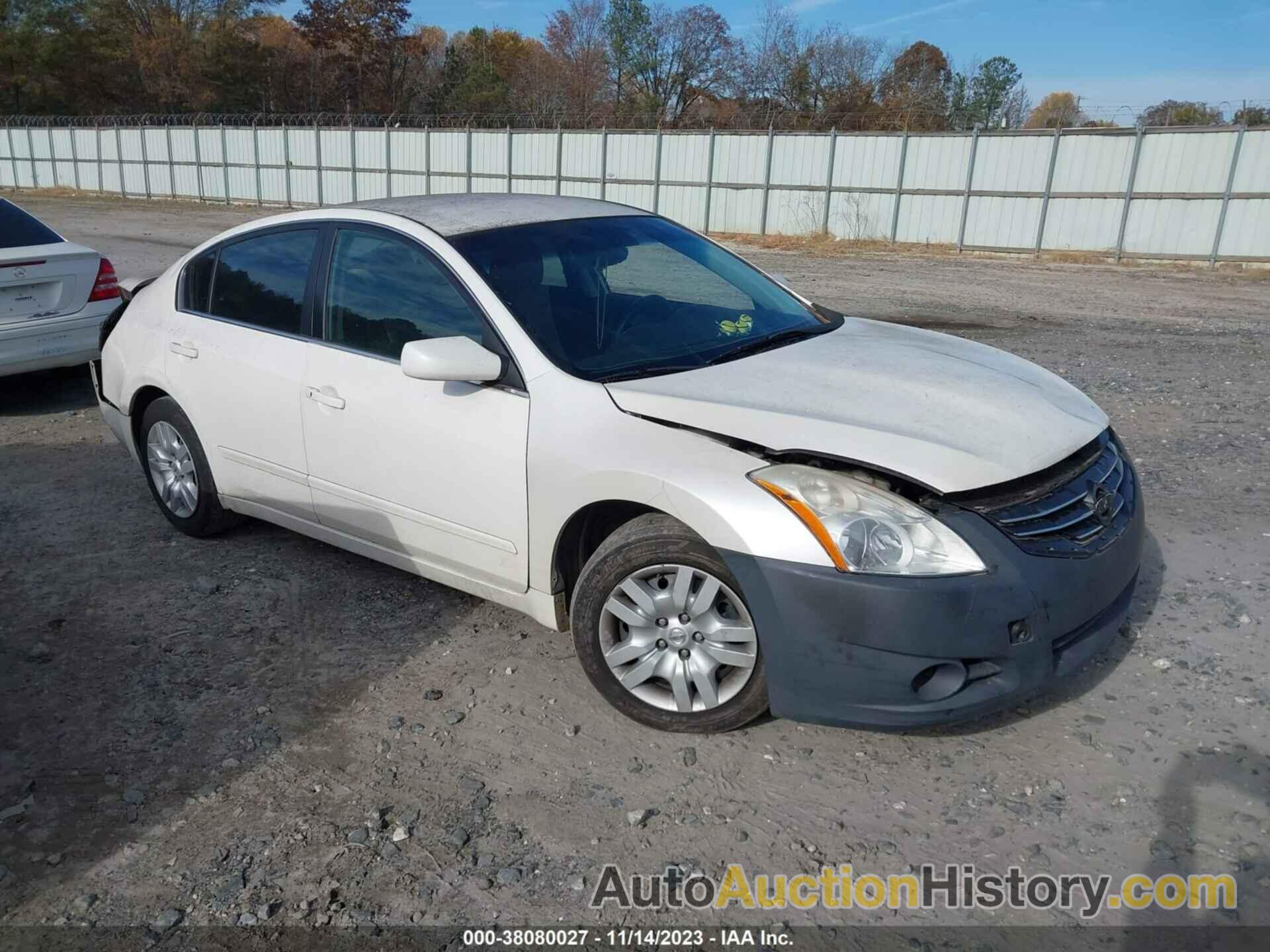 NISSAN ALTIMA 2.5 S, 1N4AL2AP8BC123619