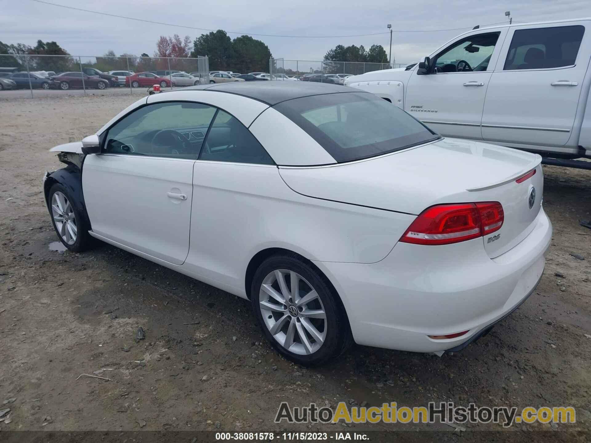 VOLKSWAGEN EOS KOMFORT, WVWBW7AH5CV020160