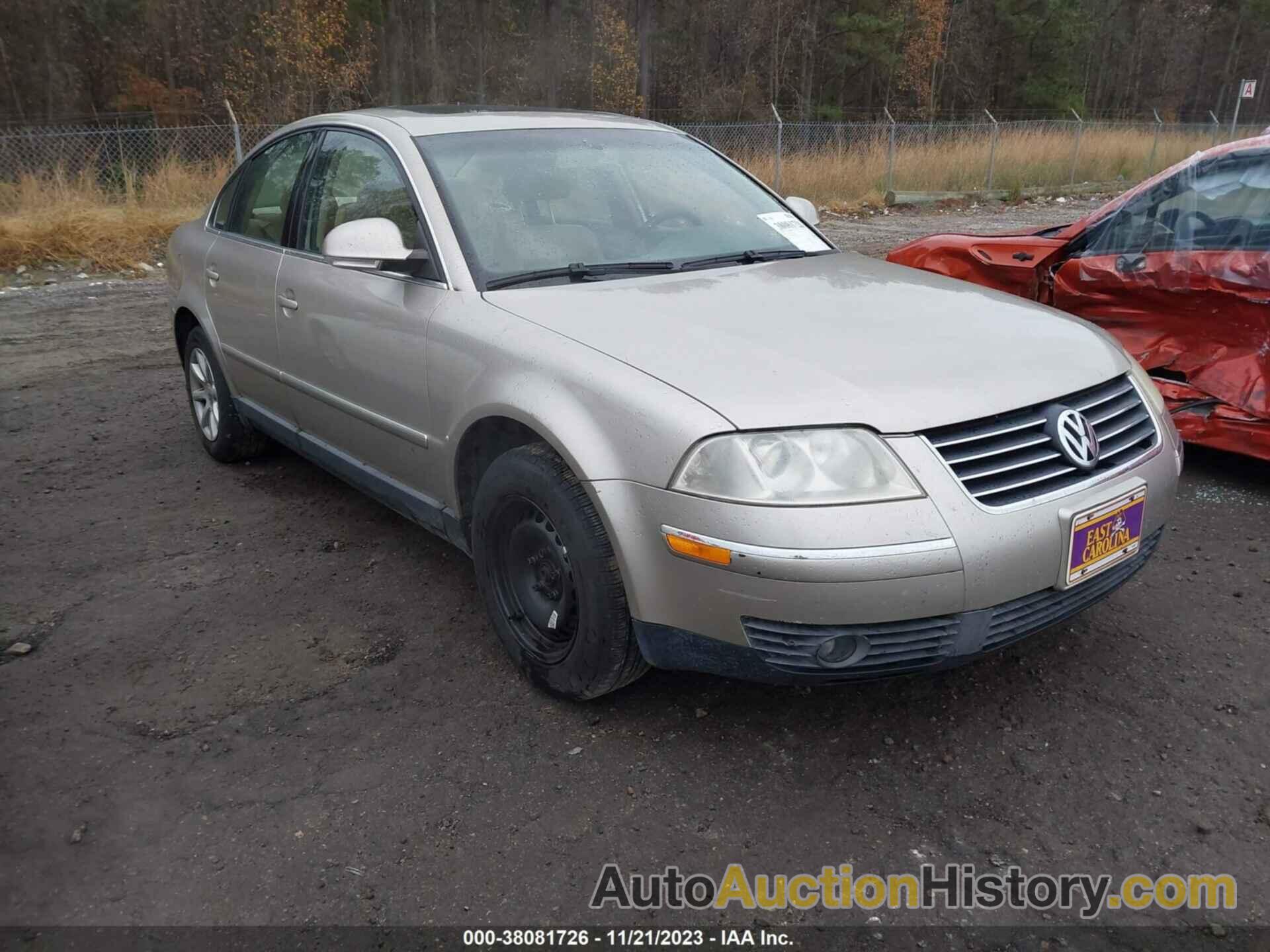 VOLKSWAGEN PASSAT GLS, WVWPD63B94E319439