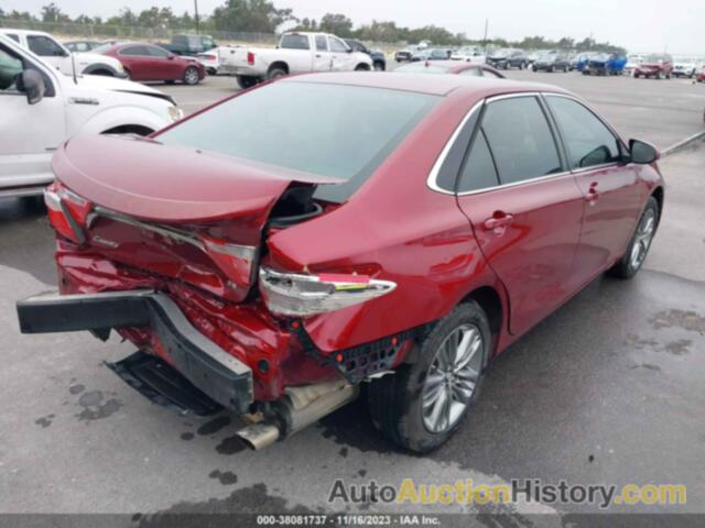 TOYOTA CAMRY SE, 4T1BF1FK9HU628127