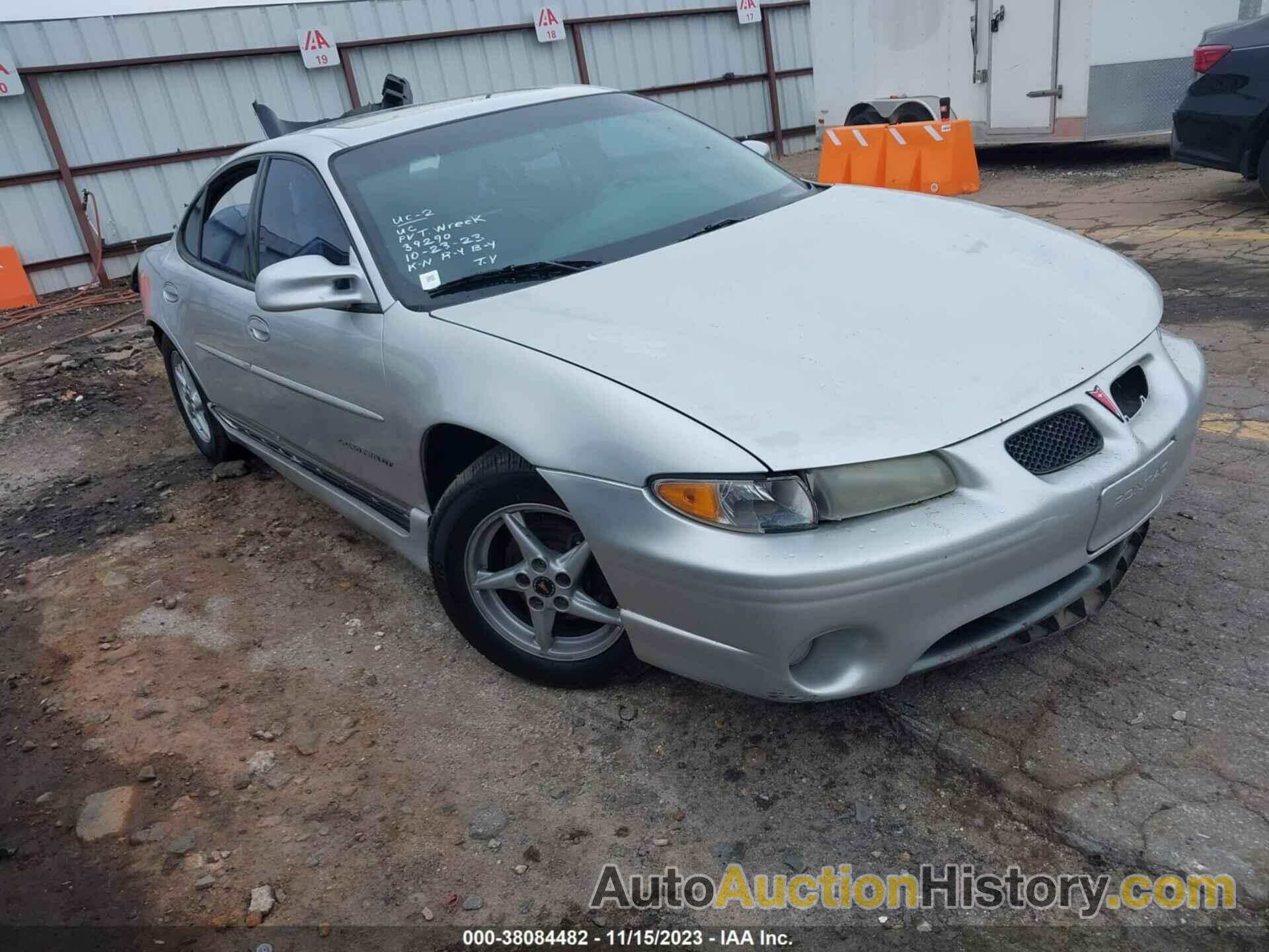 PONTIAC GRAND PRIX GT, IG2WP52K21F179825