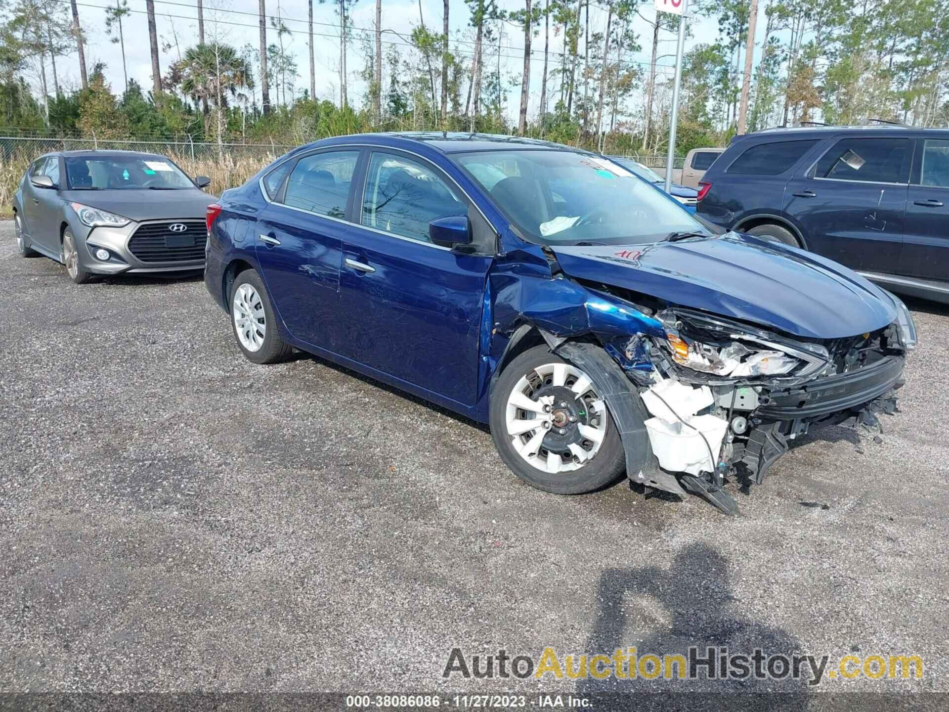 NISSAN SENTRA S, 3N1AB7AP7KY264444