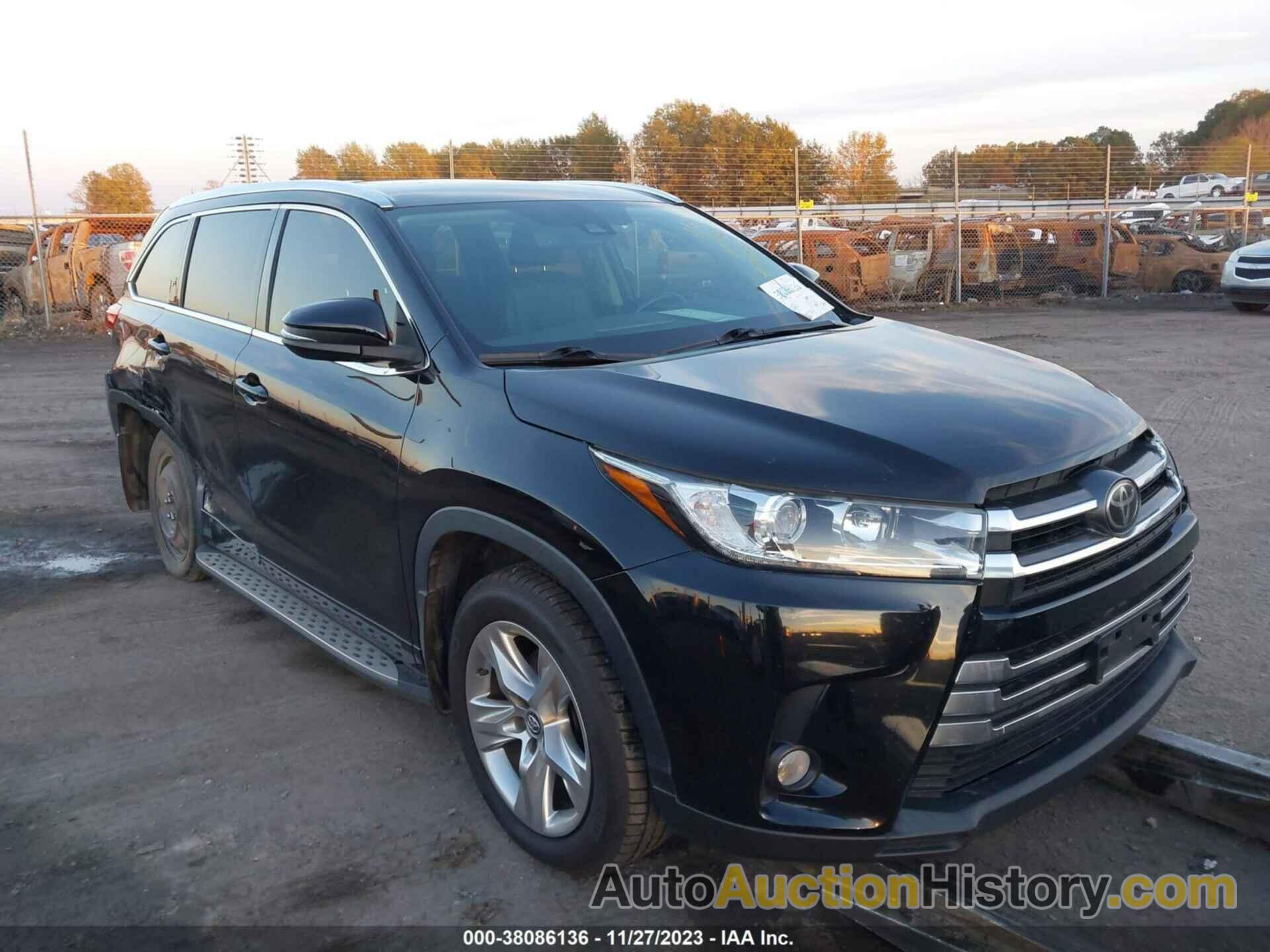 TOYOTA HIGHLANDER LIMITED, 5TDYZRFH6HS197064