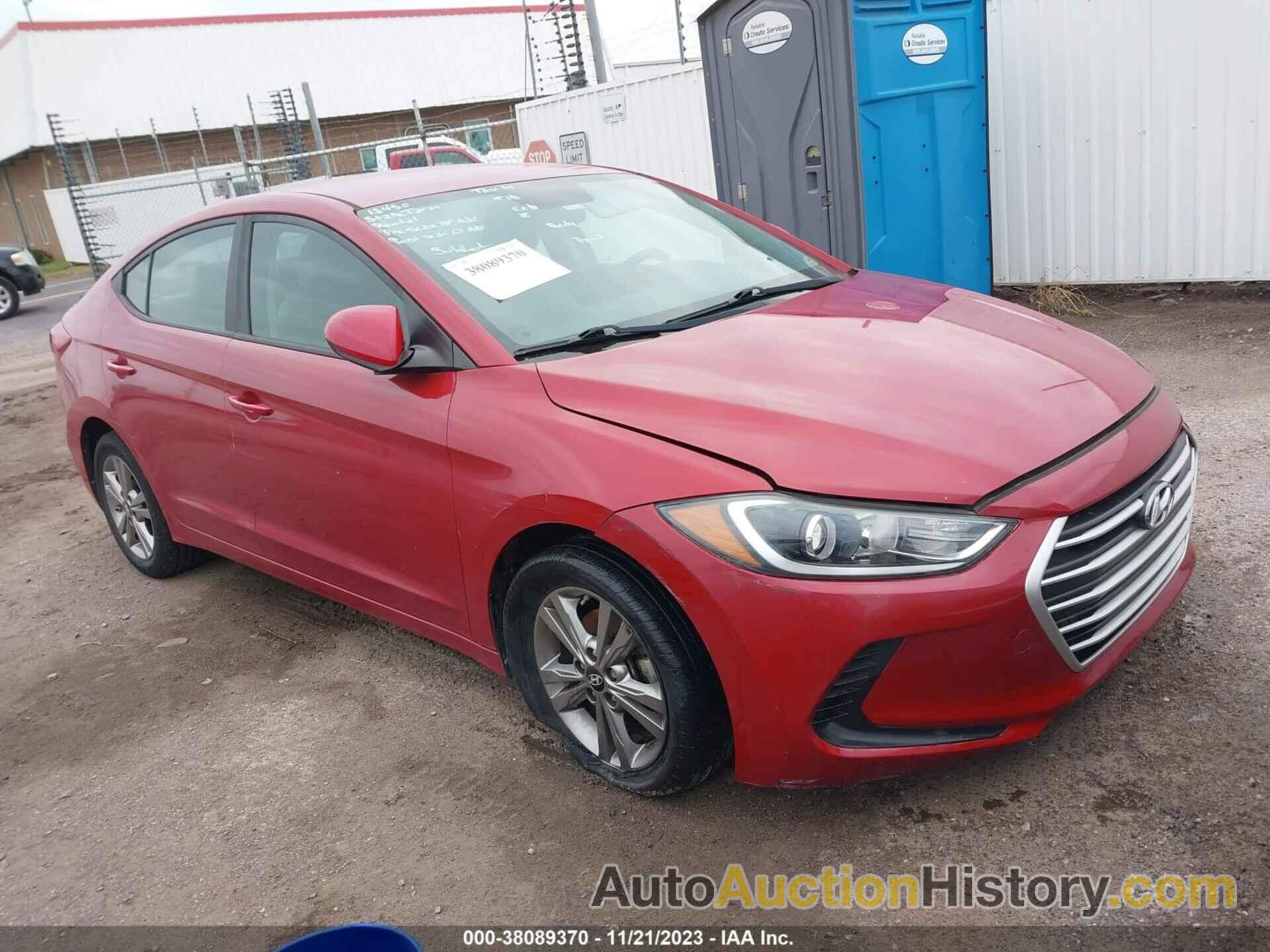 HYUNDAI ELANTRA SE, KMHD84LF9HU211019