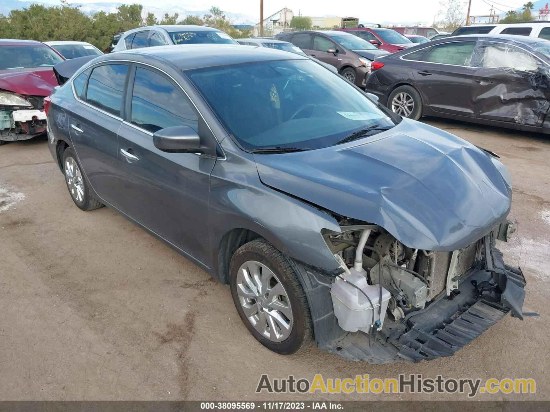 NISSAN SENTRA SV, 3N1AB7AP4KL612228