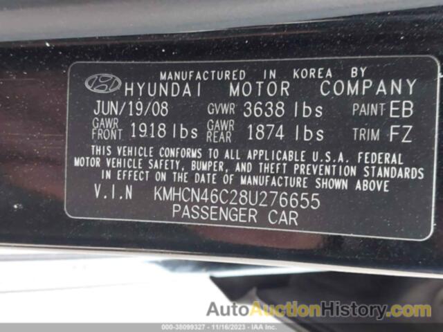 HYUNDAI ACCENT GLS, KMHCN46C28U276655