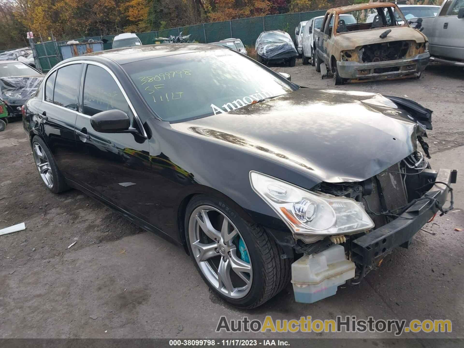 INFINITI G37 SEDAN JOURNEY, JNKCV61E69M301145