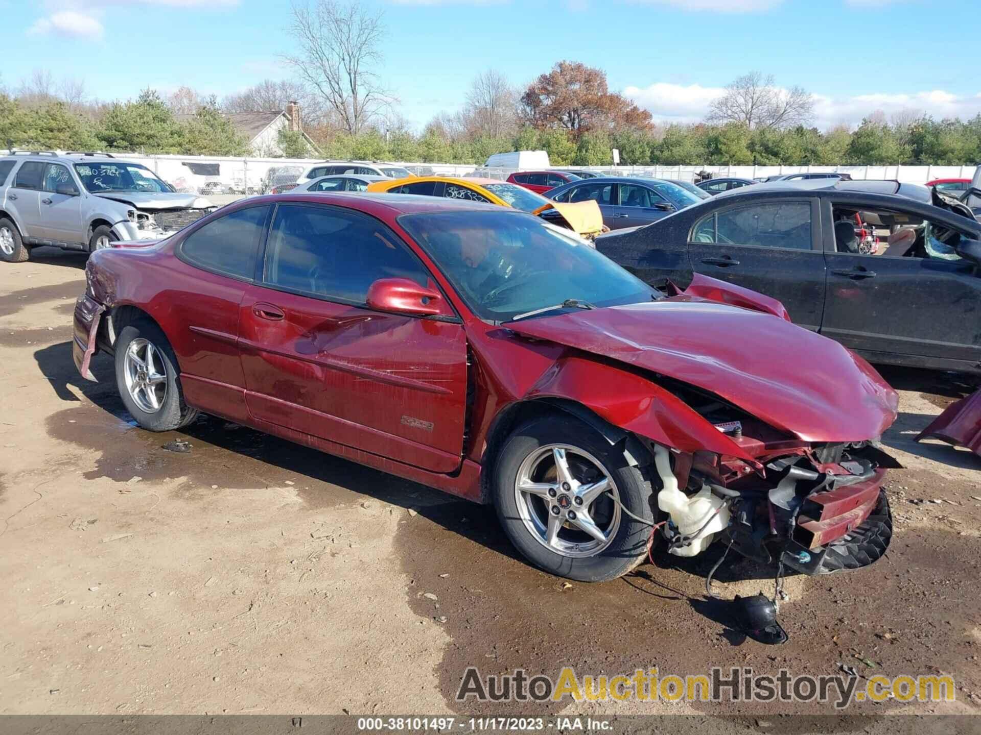 PONTIAC GRAND PRIX GTP, 1G2WR12161F148703