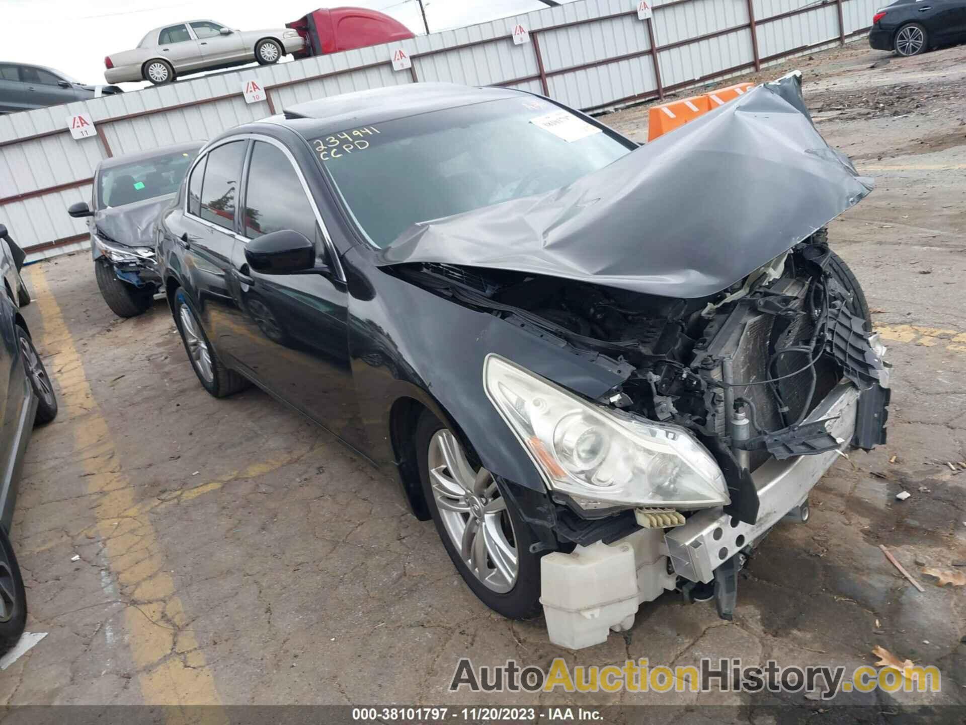 INFINITI G37 JOURNEY, JN1CV6APXDM725359