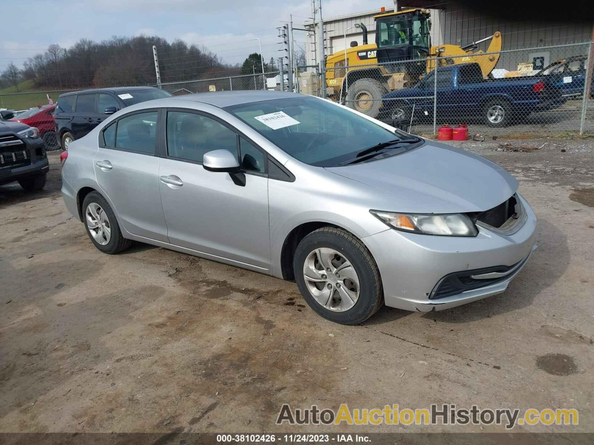 HONDA CIVIC LX, 19XFB2F56DE269801