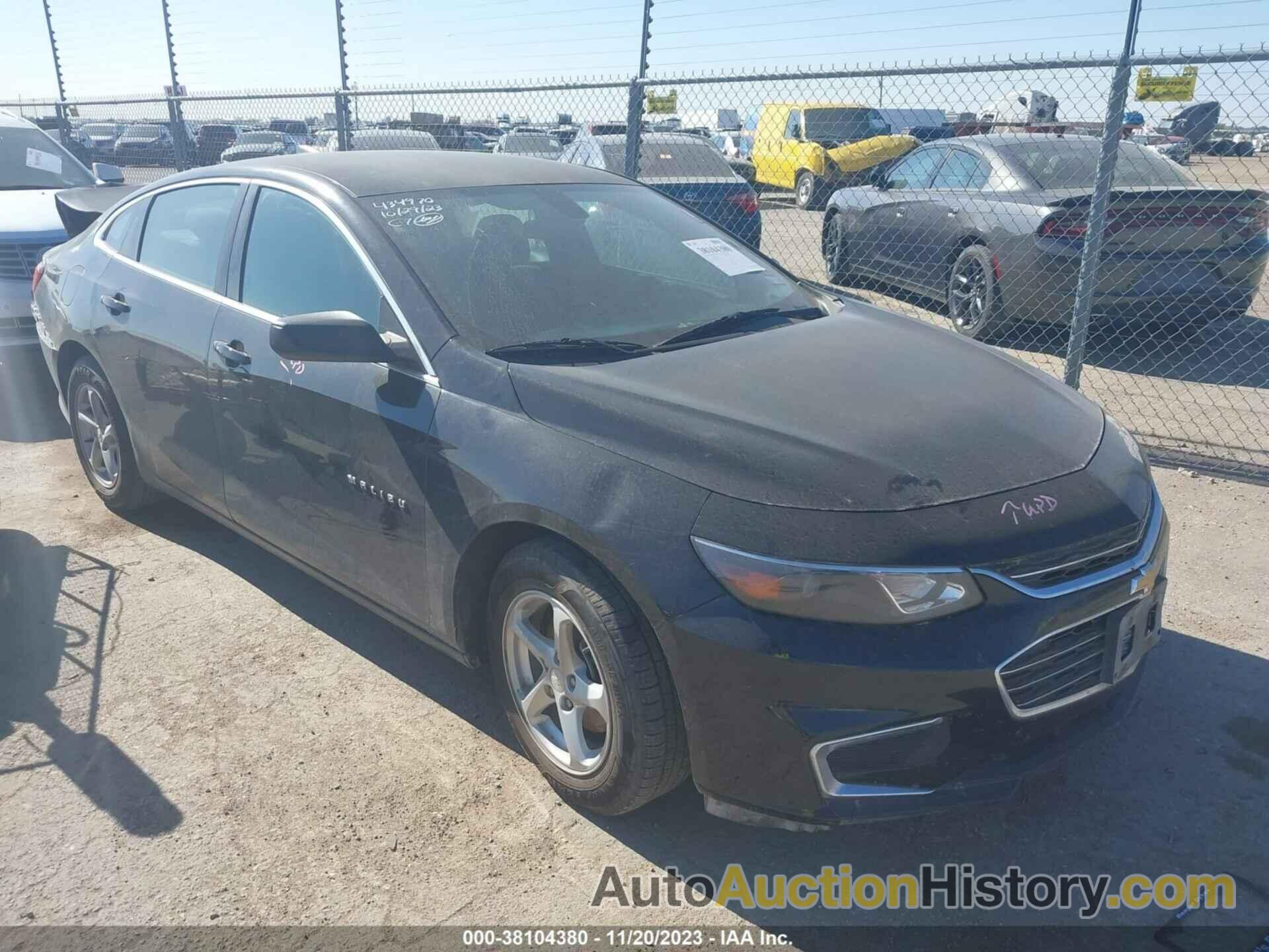 CHEVROLET MALIBU LS, 1G1ZB5ST3HF273666