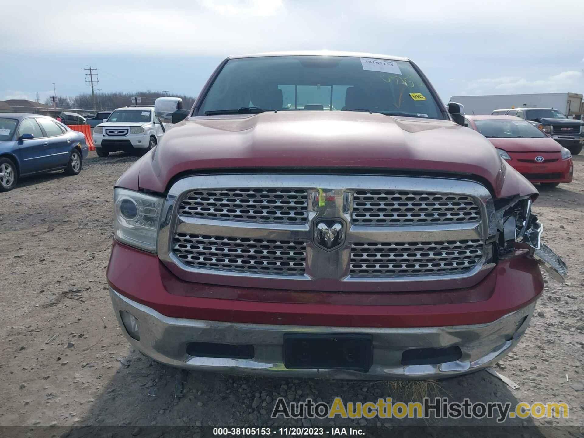 RAM 1500 LARAMIE, 1C6RR7NT2FS603254