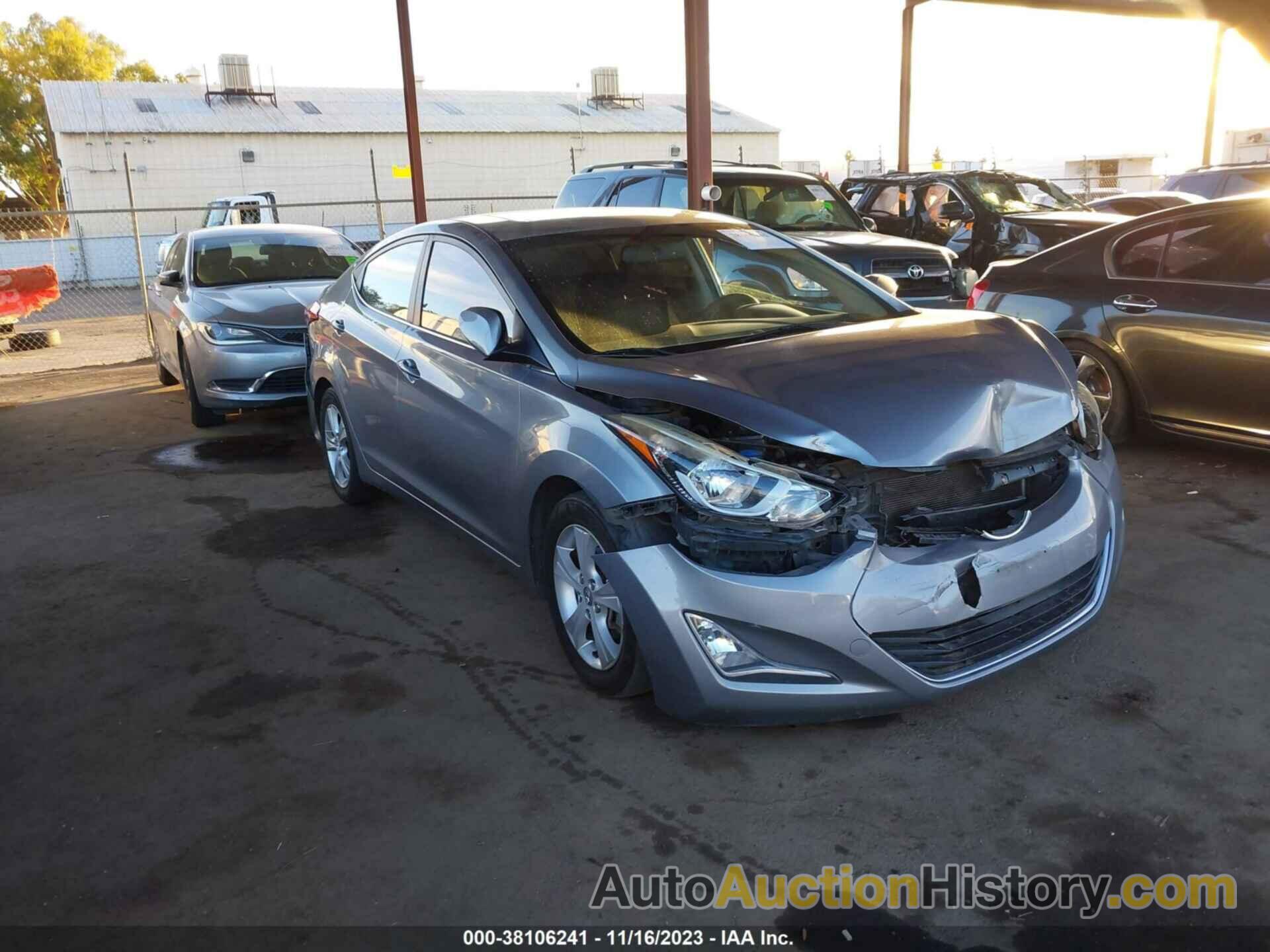 HYUNDAI ELANTRA VALUE EDITION, KMHDH4AE1GU491916