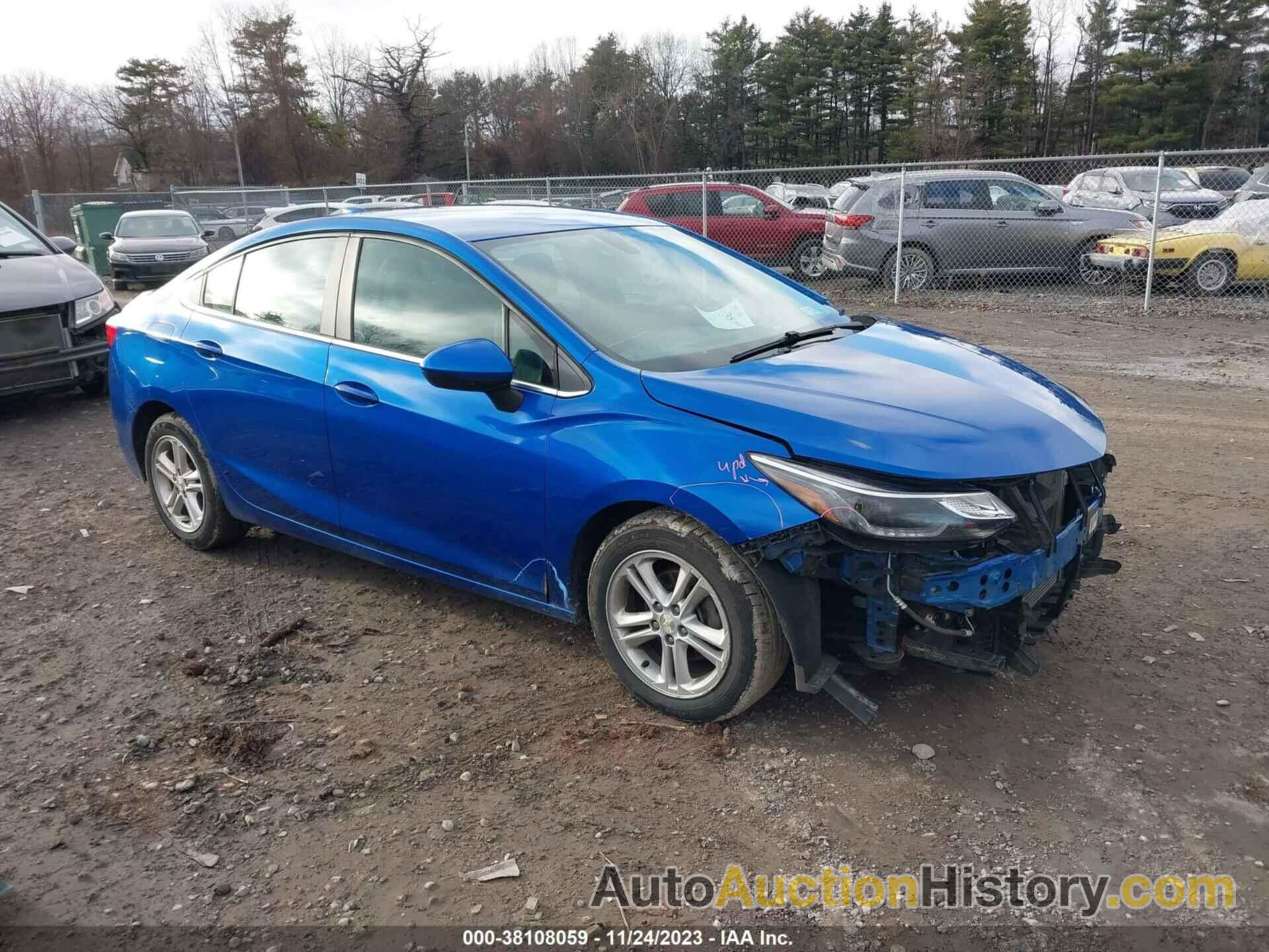 CHEVROLET CRUZE LT AUTO, 1G1BE5SM8G7248983