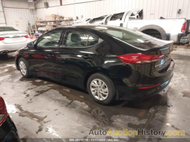 HYUNDAI ELANTRA SE, 5NPD74LF6JH239173