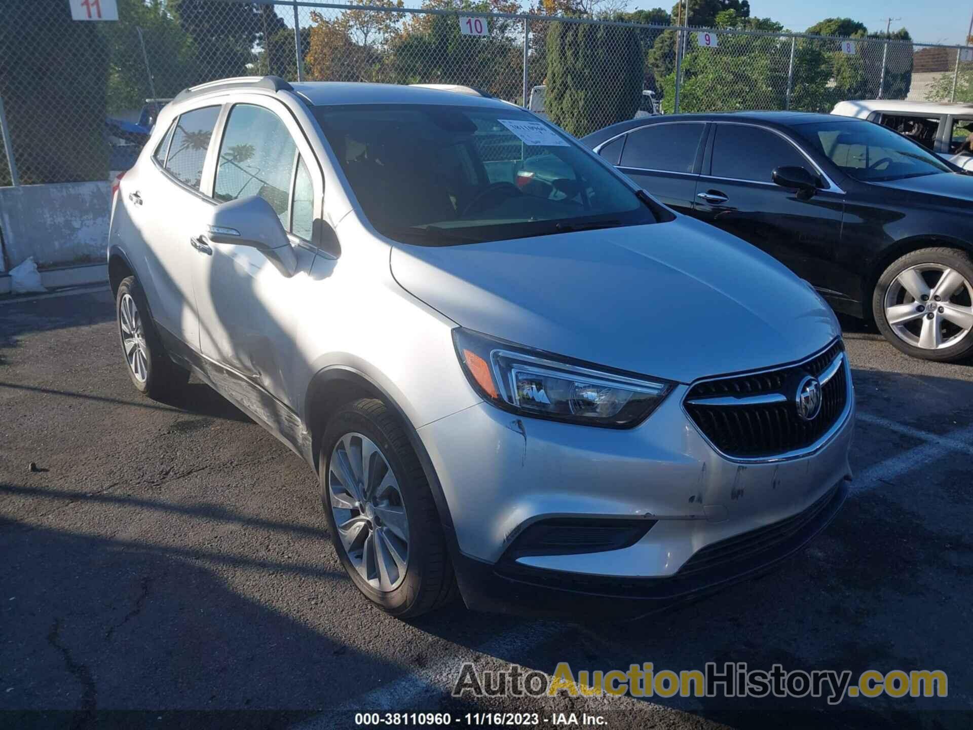 BUICK ENCORE FWD PREFERRED, KL4CJASB8KB897326