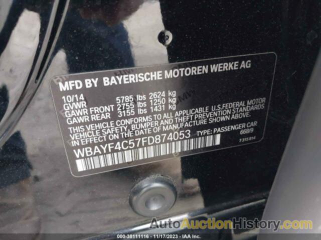 BMW 740LI XDRIVE, WBAYF4C57FD874053