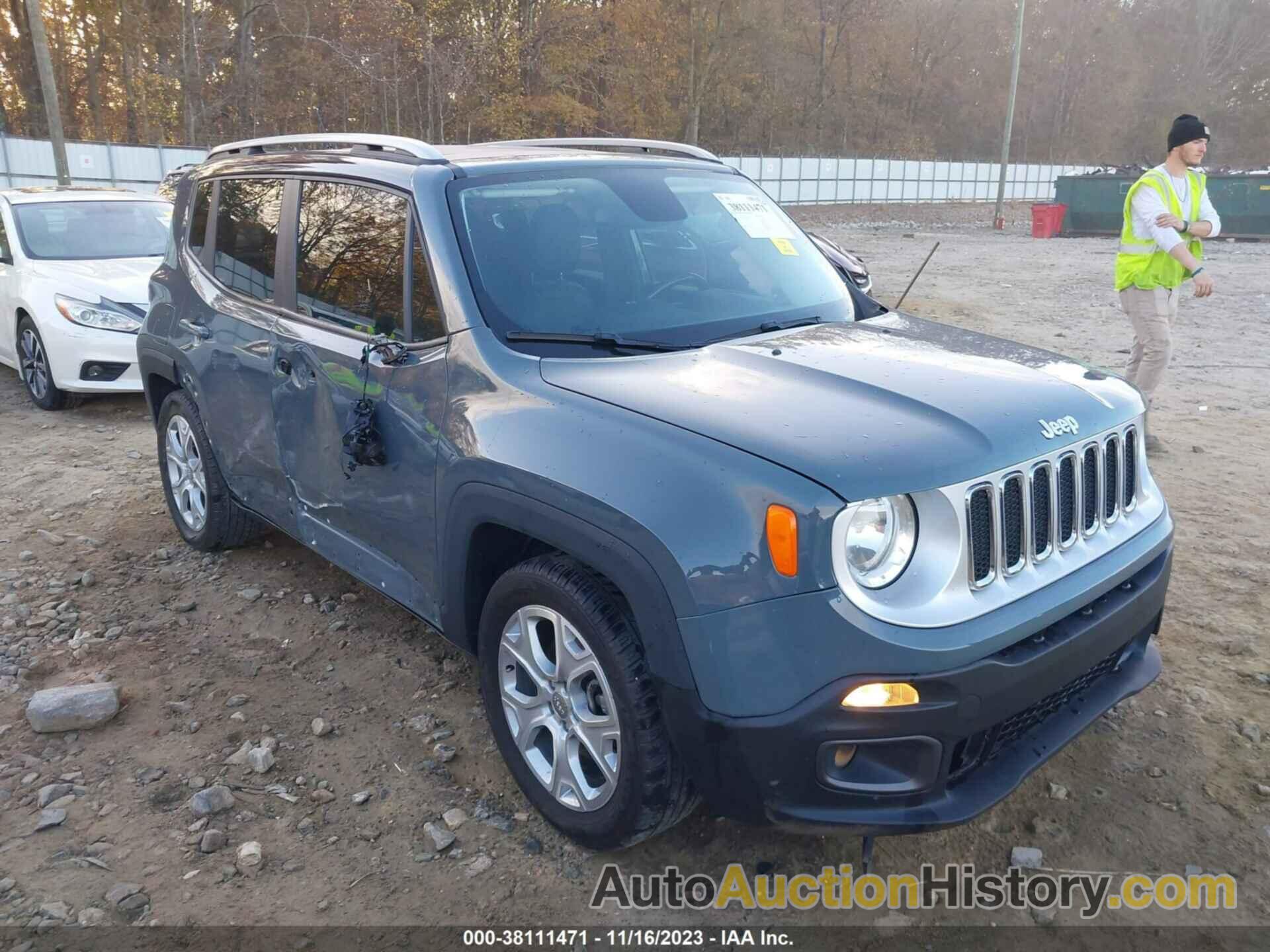 JEEP RENEGADE LIMITED FWD, ZACCJADB5HPG67213