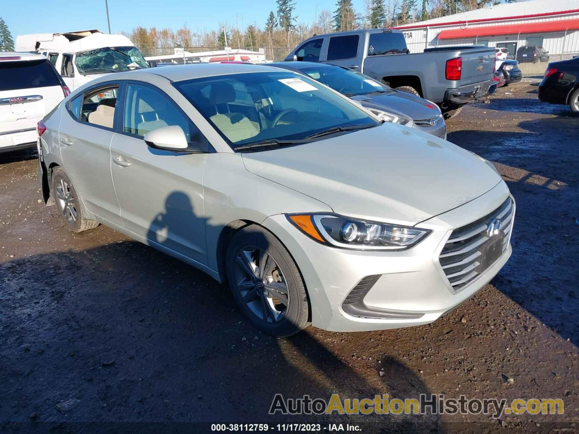 HYUNDAI ELANTRA SE, KMHD84LF7HU191059