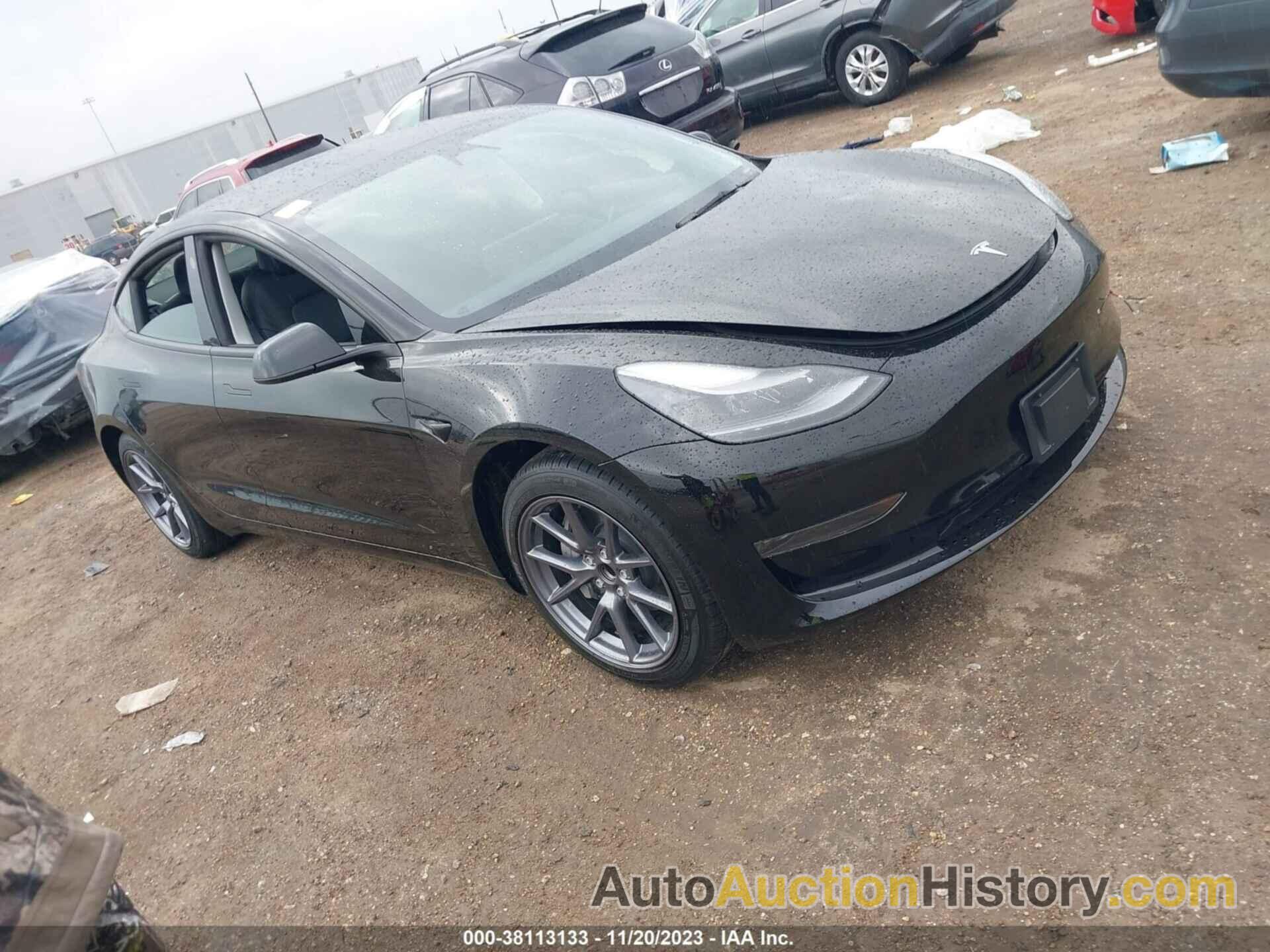 TESLA MODEL 3 REAR-WHEEL DRIVE, 5YJ3E1EA9PF649040