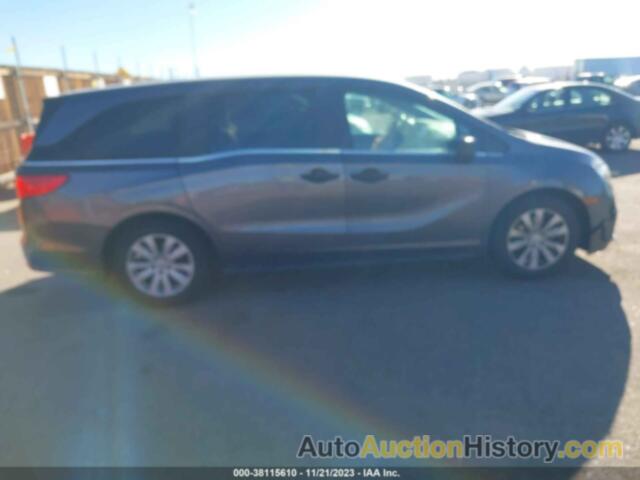 HONDA ODYSSEY LX, 5FNRL6H21LB031643