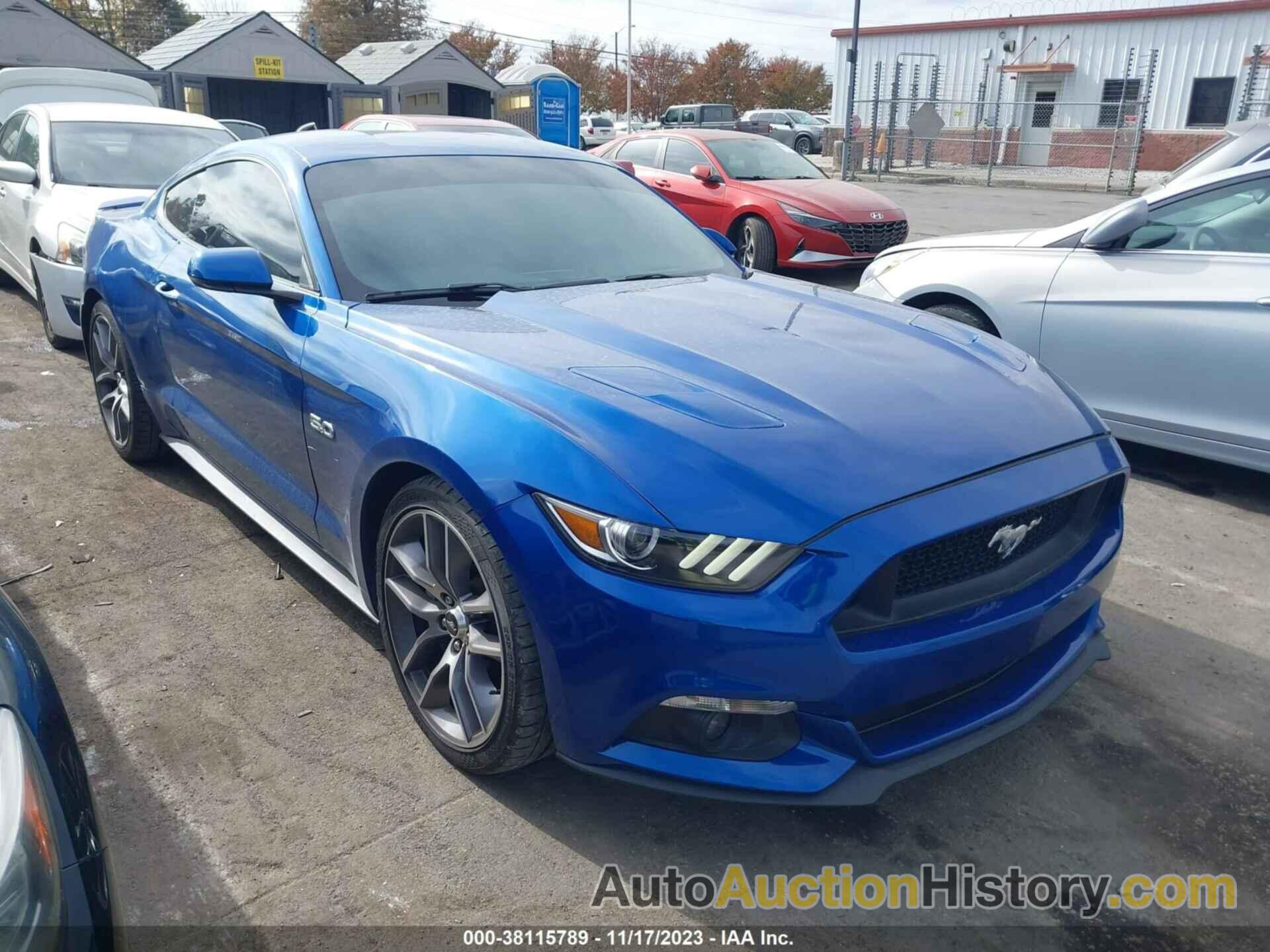 FORD MUSTANG GT, 1FA6P8CF5H5301615